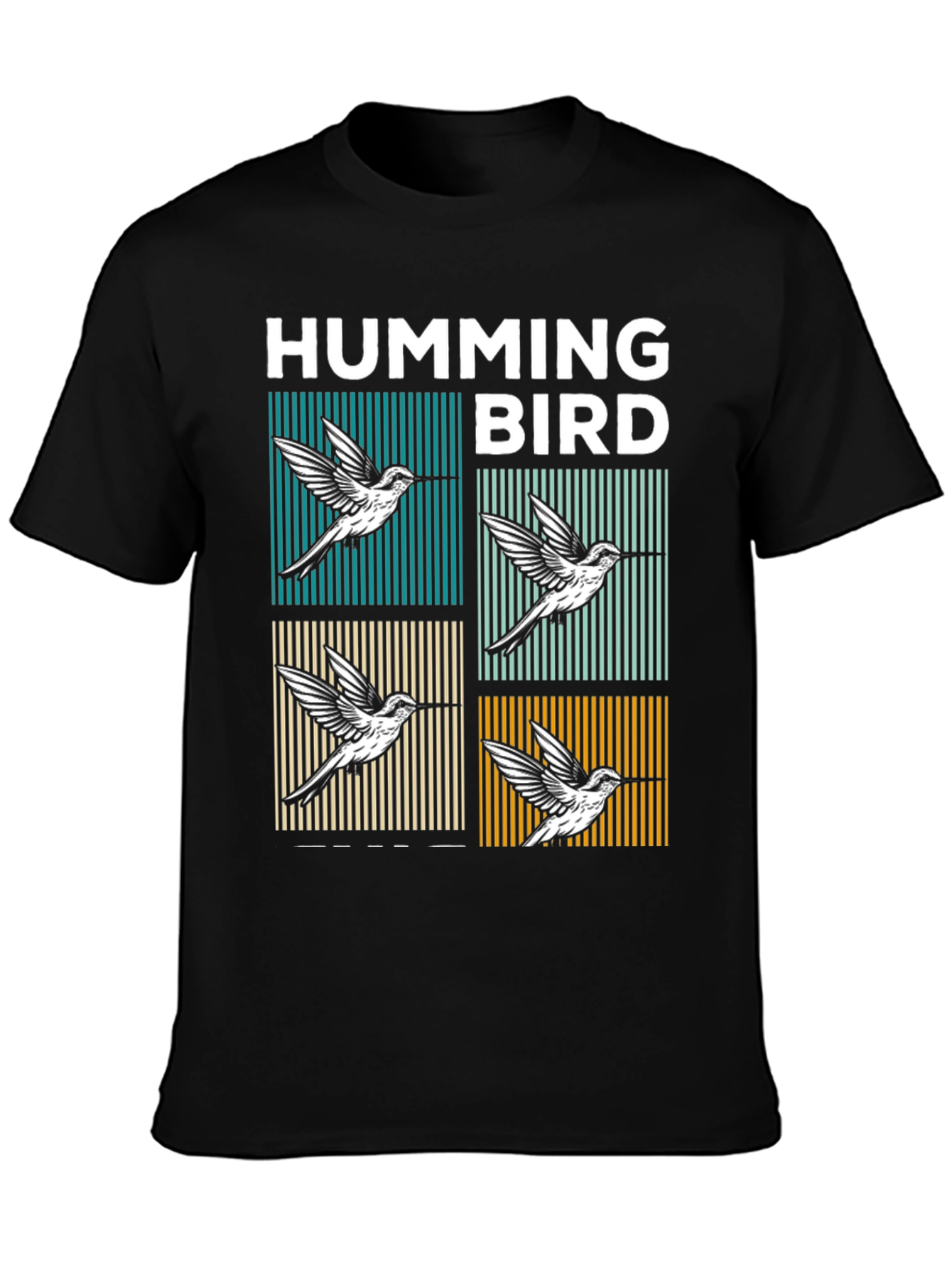 Hummingbird Graphic Tee - Stylish Bird Lovers T-Shirt