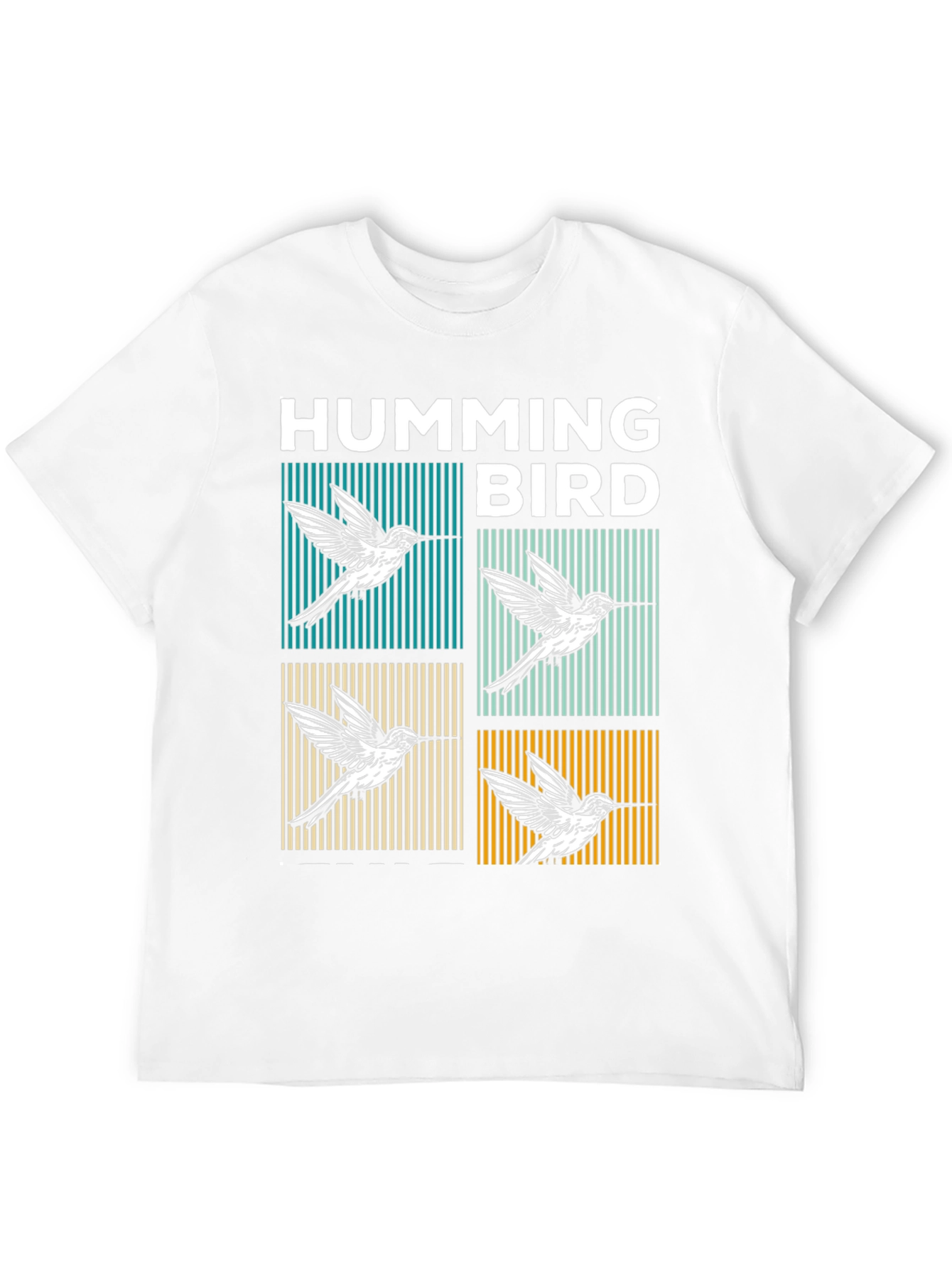 Hummingbird Graphic Tee - Stylish Bird Lovers T-Shirt