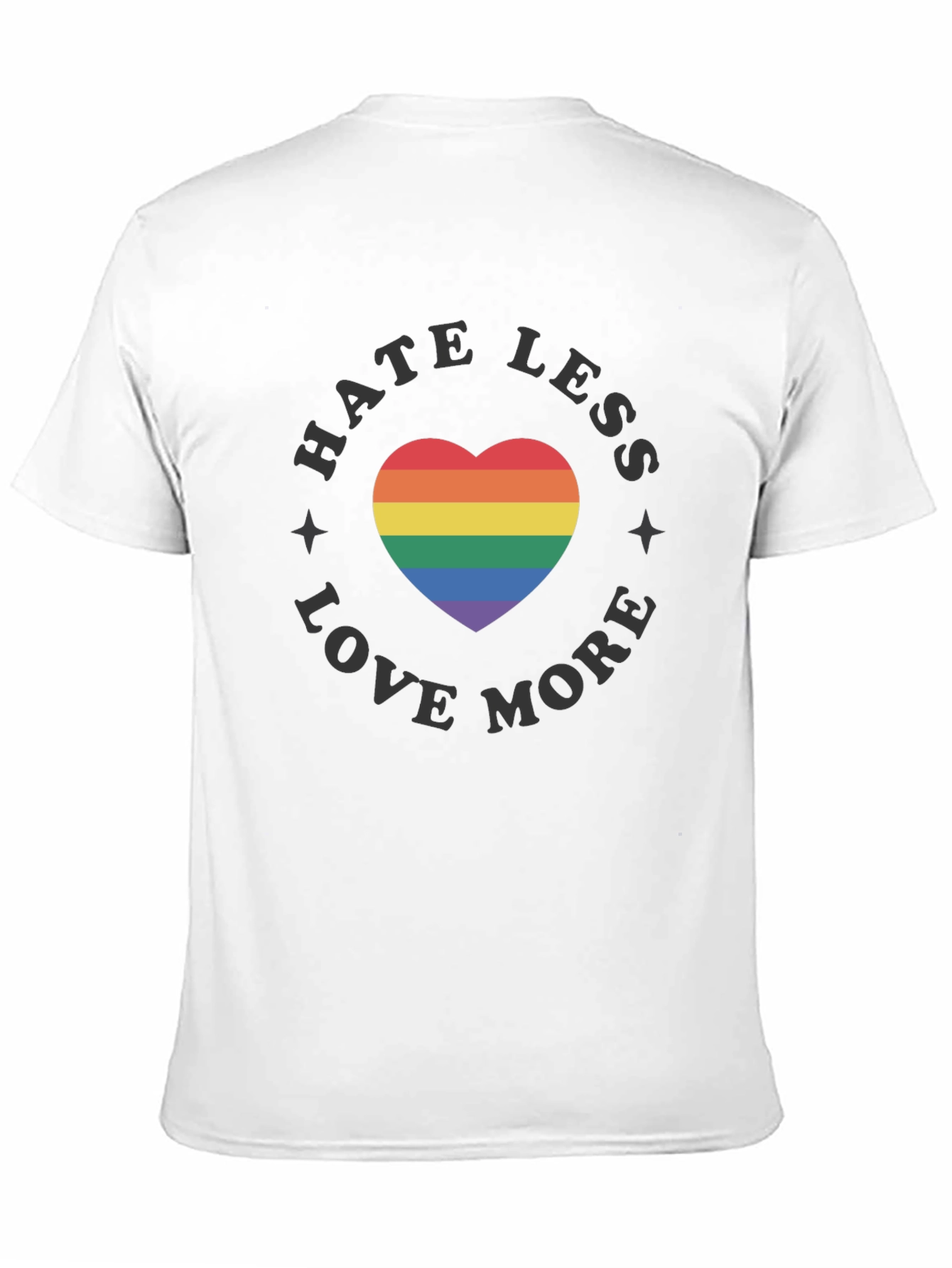 Hate Less Love More Pride T-Shirt