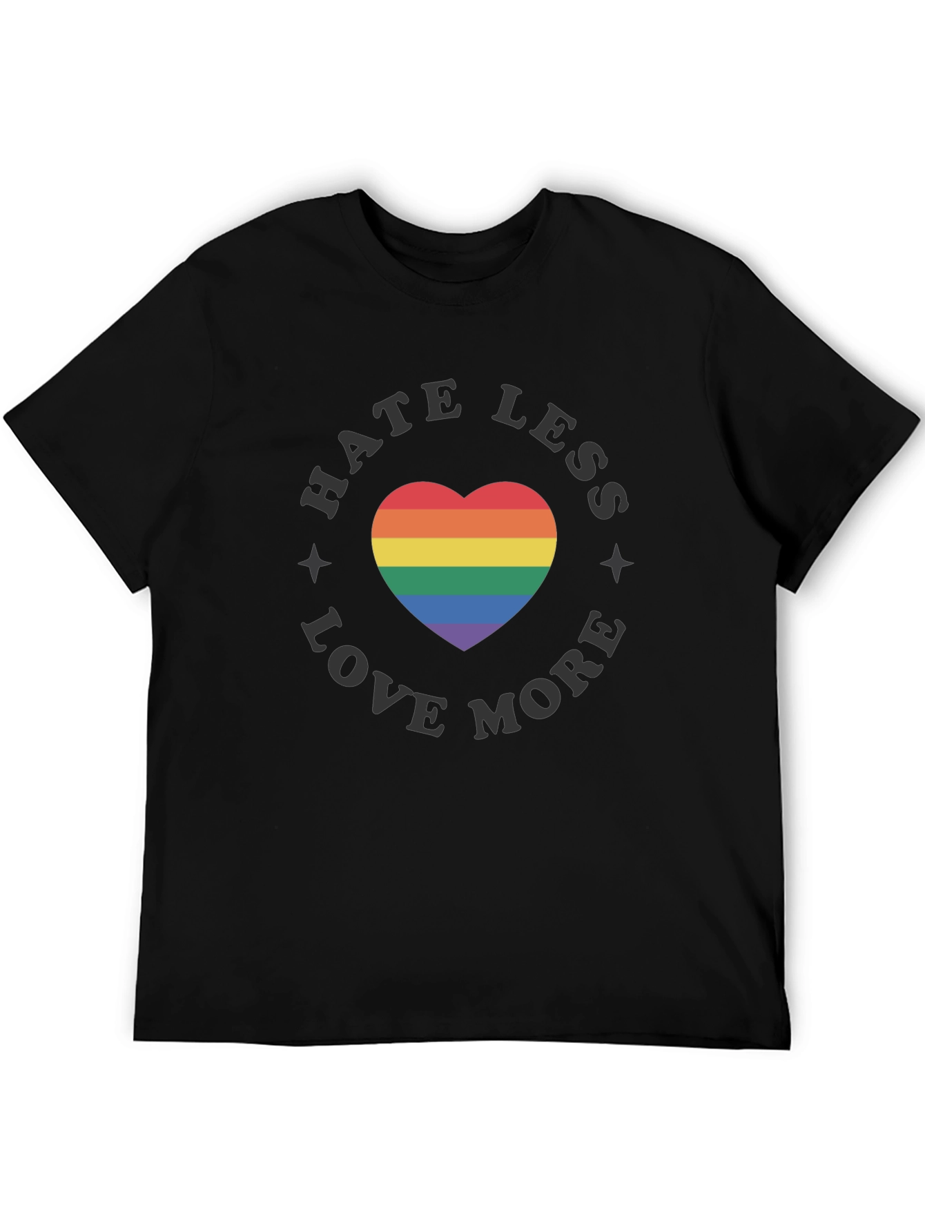 Hate Less Love More Pride T-Shirt