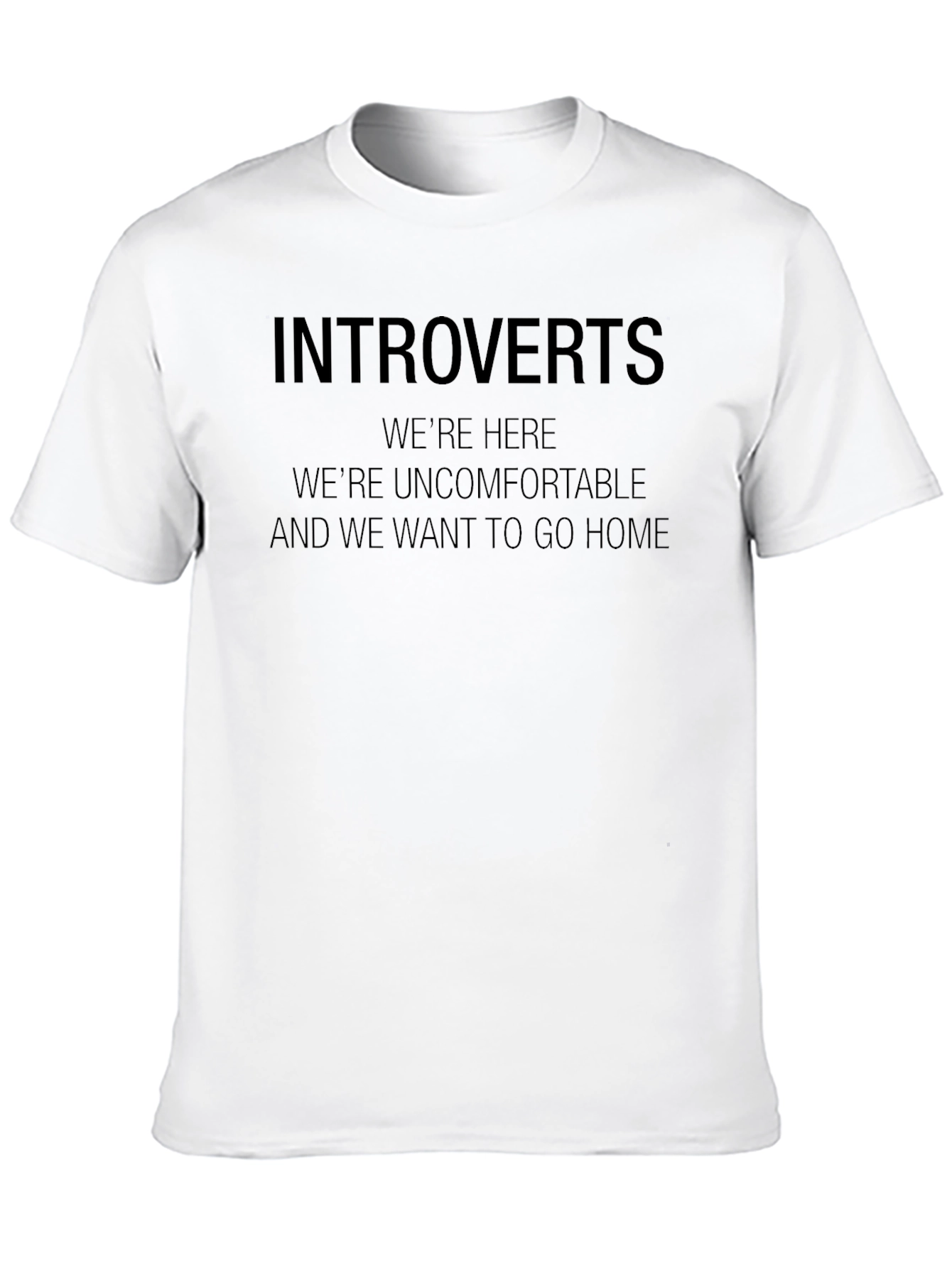 Introverts Graphic T-Shirt - Comfortable Cotton Tee