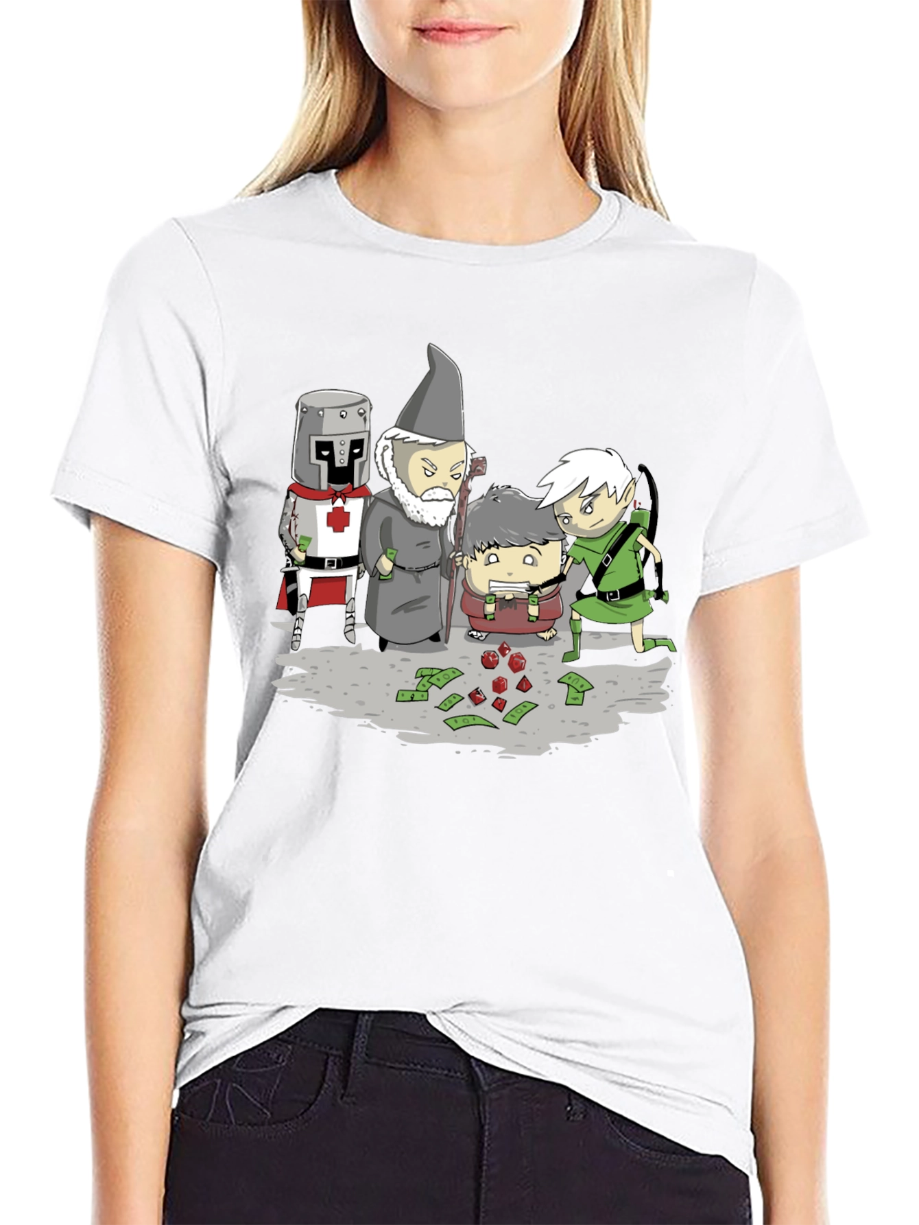 D&D Parody T-Shirt - Loot & Party