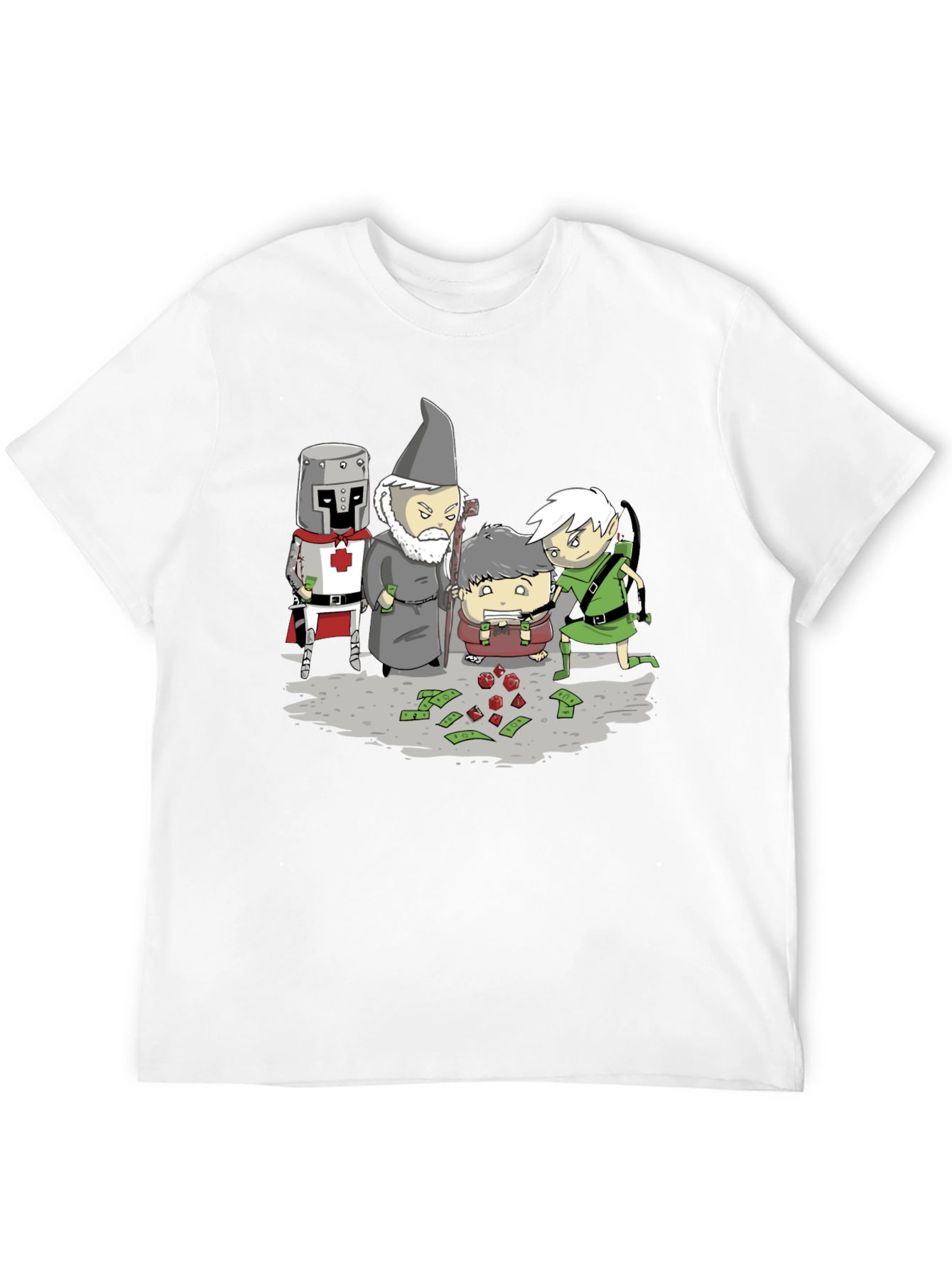 D&D Parody T-Shirt - Loot & Party