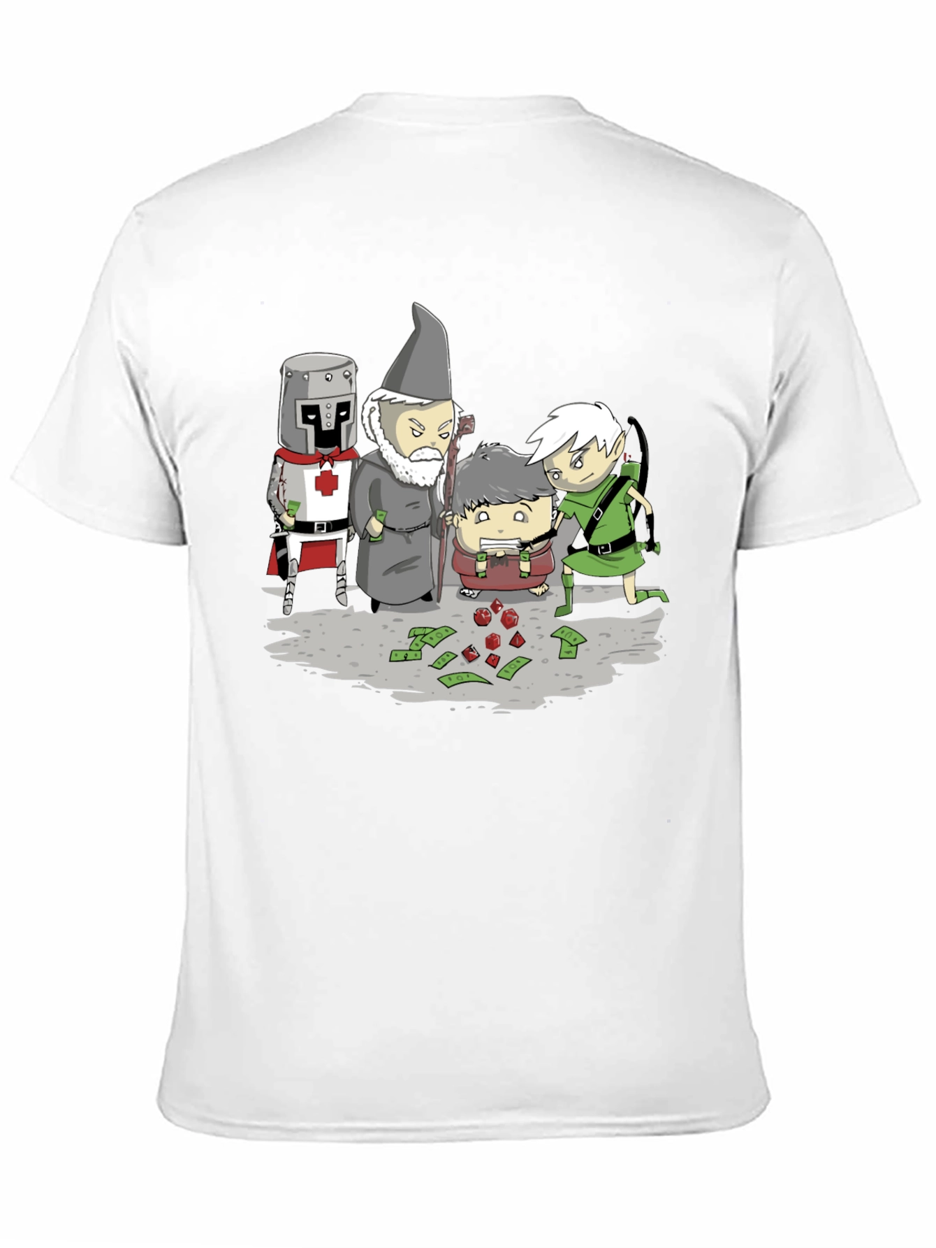 D&D Parody T-Shirt - Loot & Party