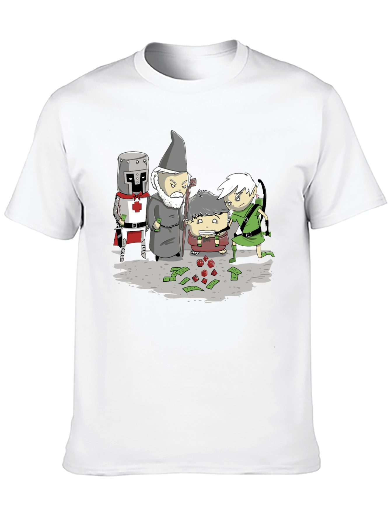 D&D Parody T-Shirt - Loot & Party