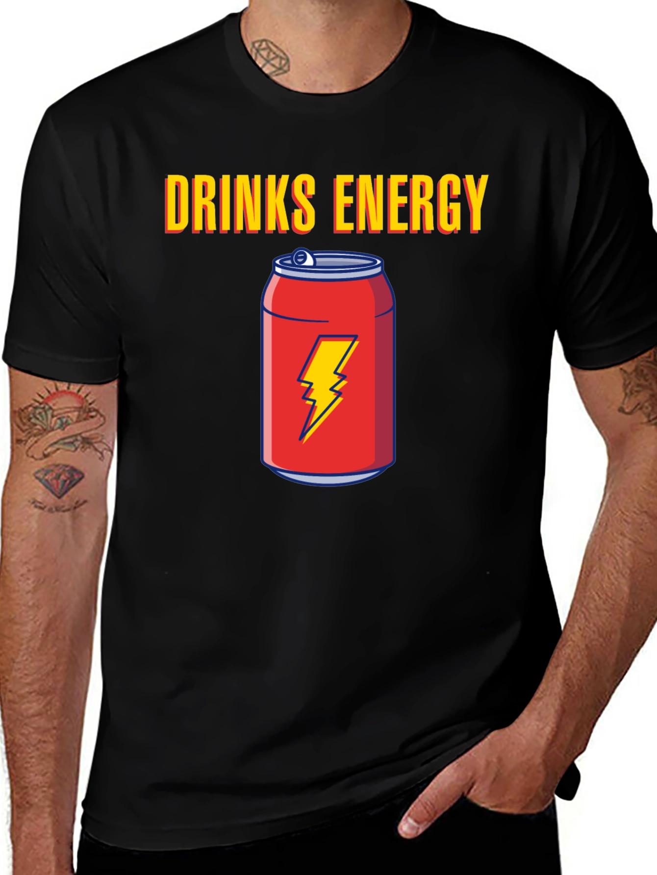 Energy Drinks Graphic Tee