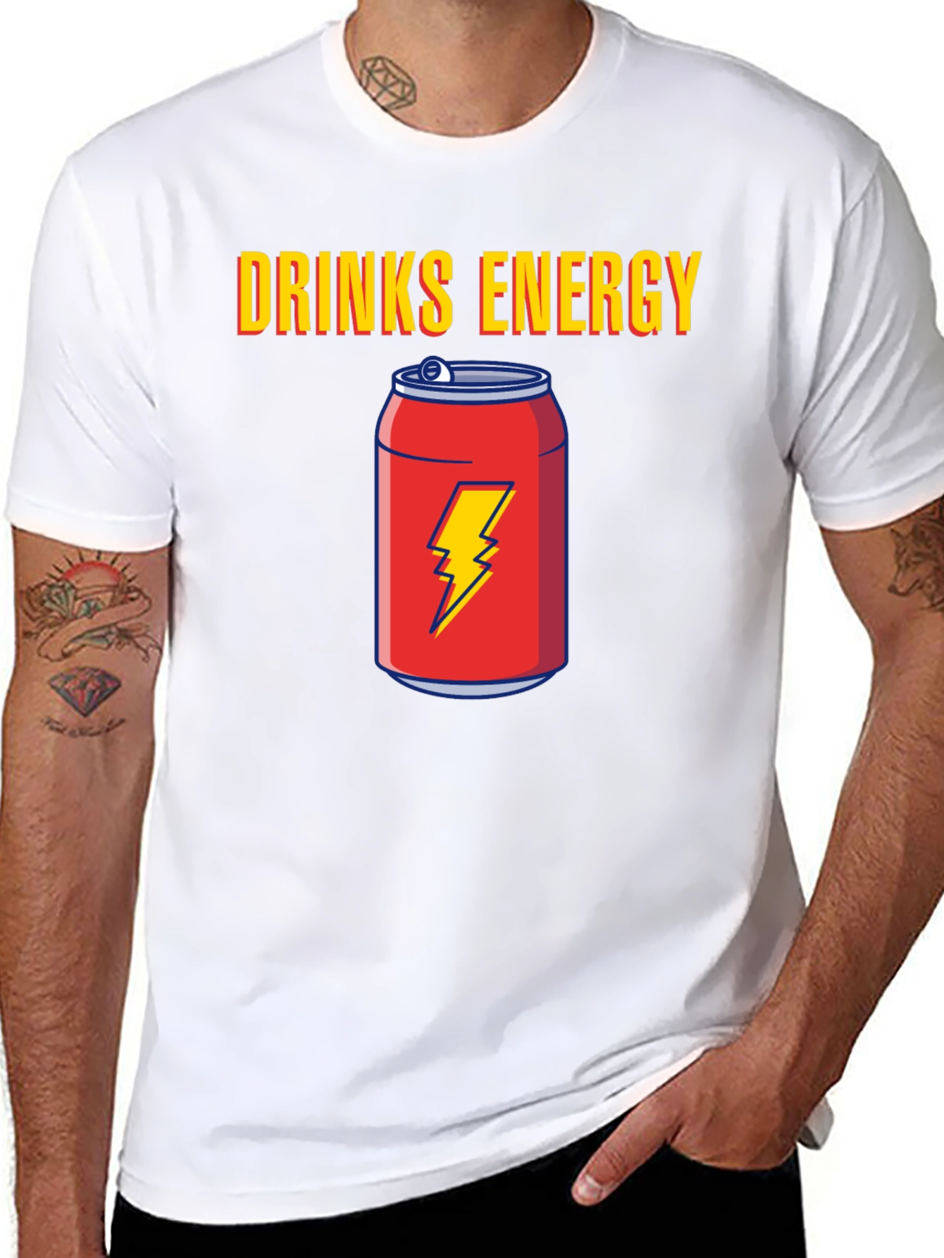 Energy Drinks Graphic Tee
