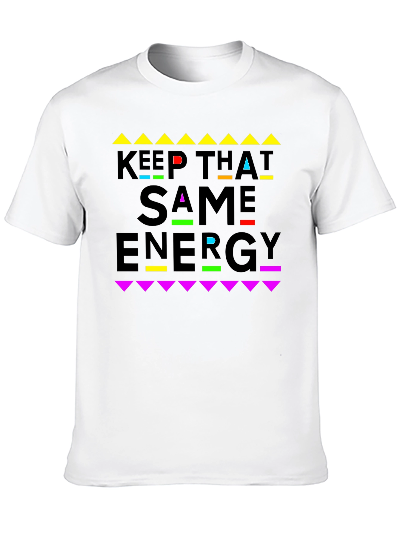 Keep That Same Energy Graphic Tee - Black