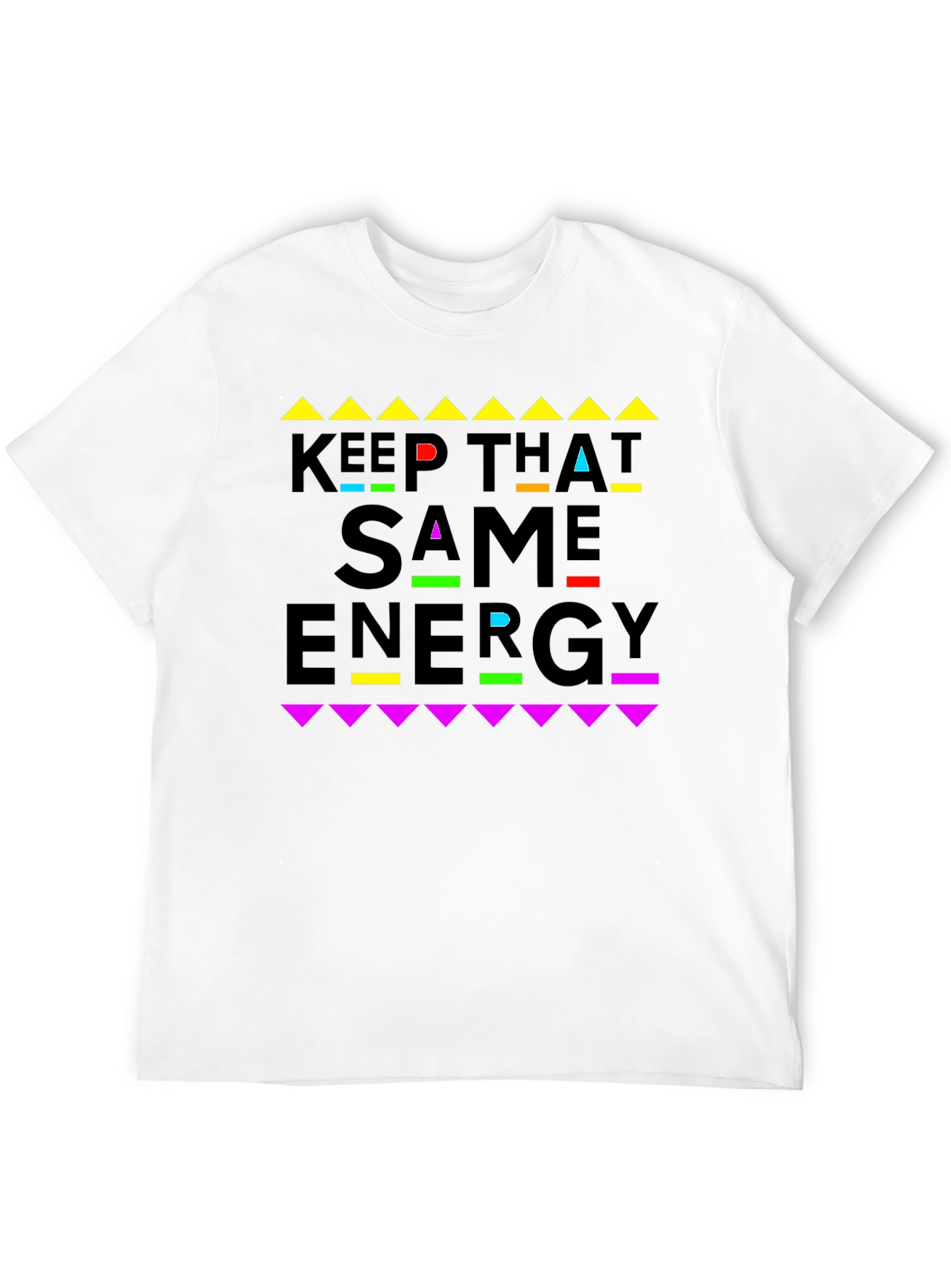 Keep That Same Energy Graphic Tee - Black