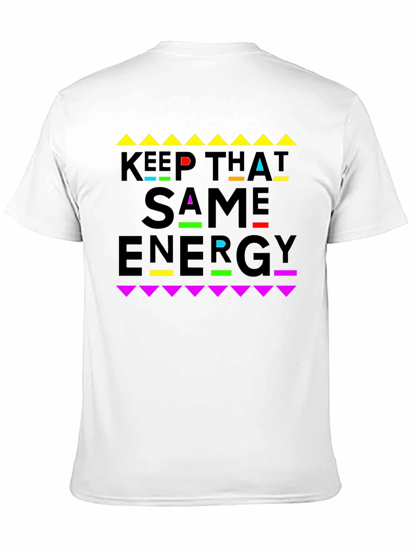 Keep That Same Energy Graphic Tee - Black
