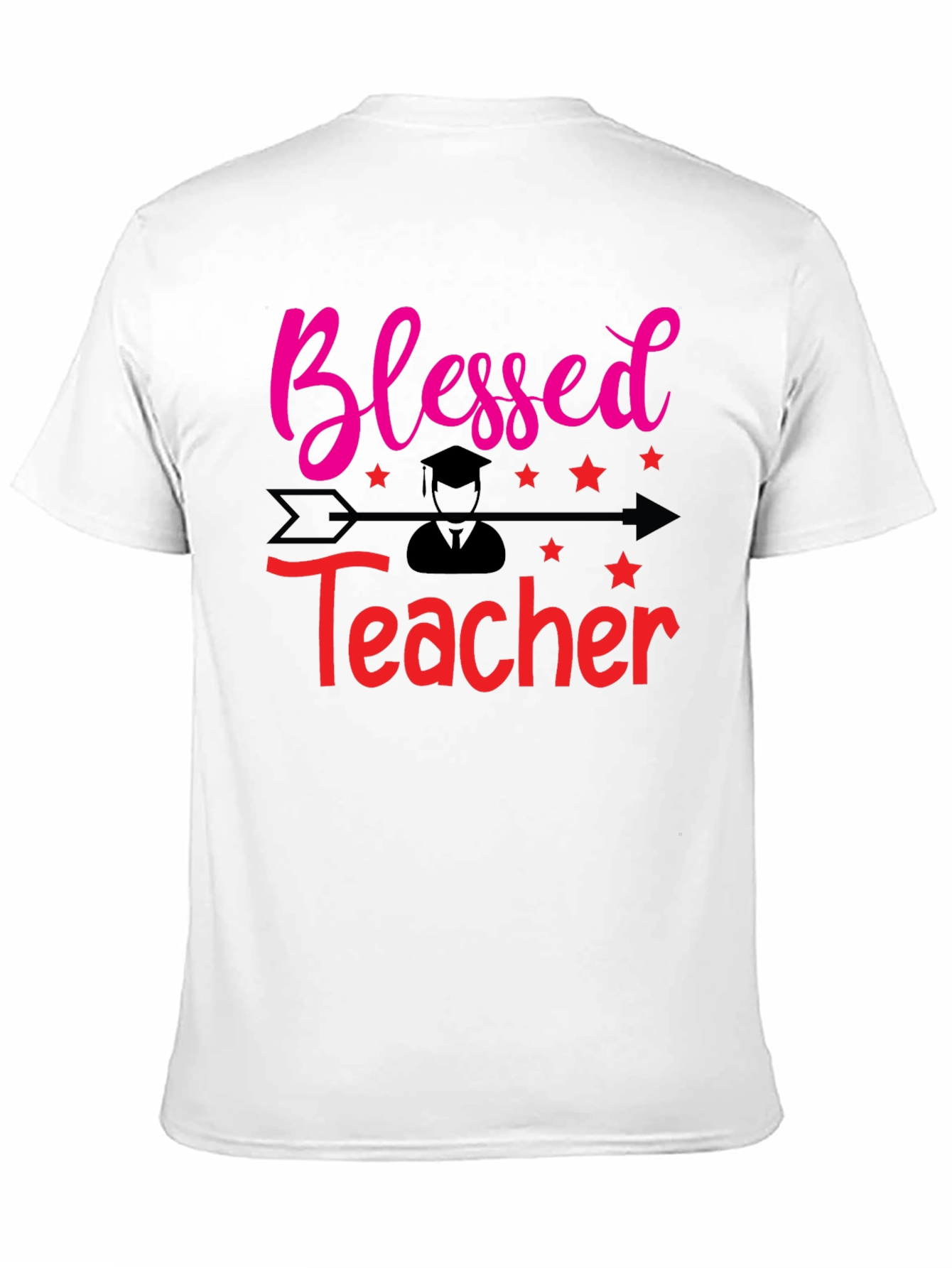 Blessed Teacher Graphic T-Shirt
