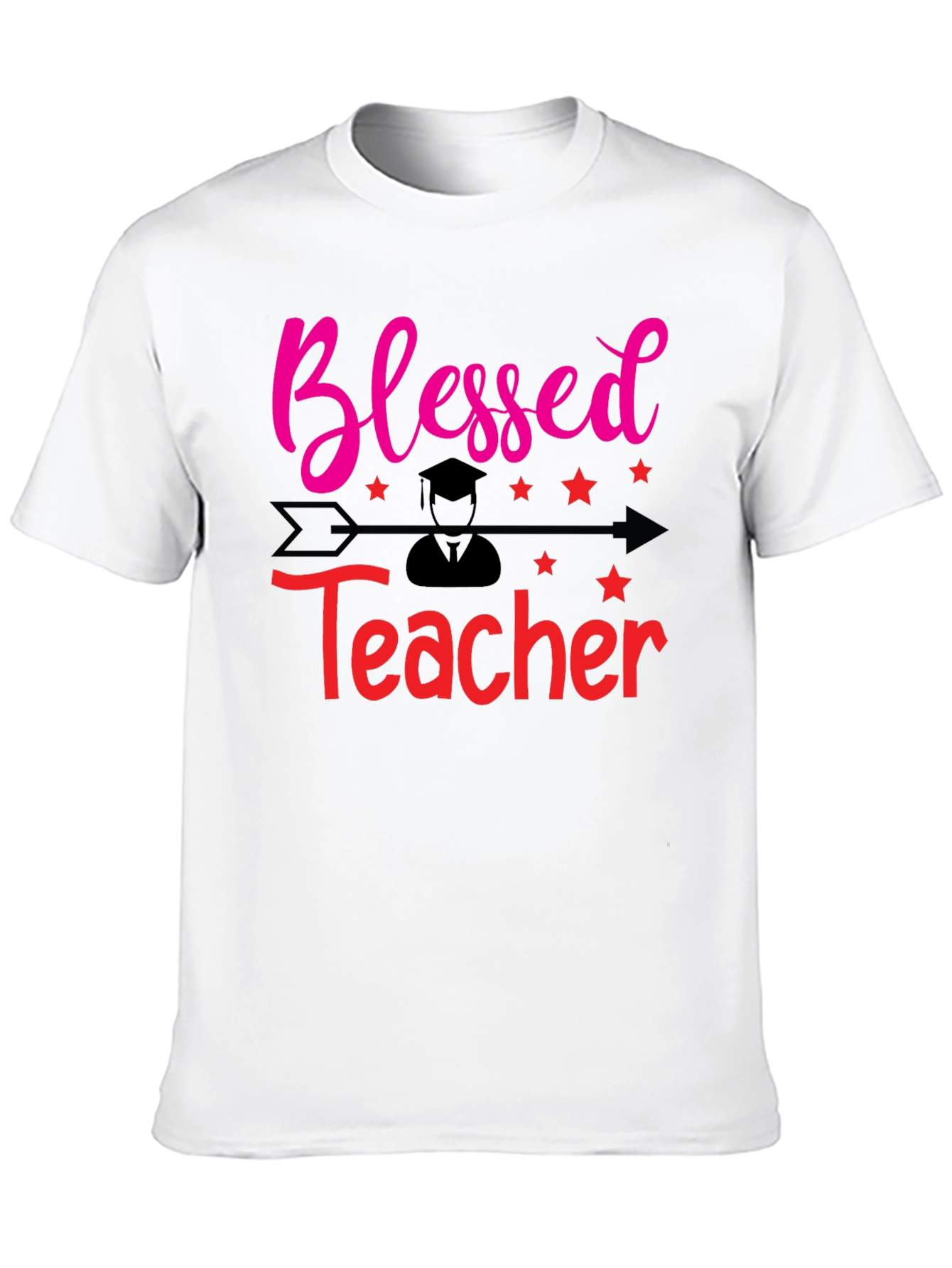 Blessed Teacher Graphic T-Shirt