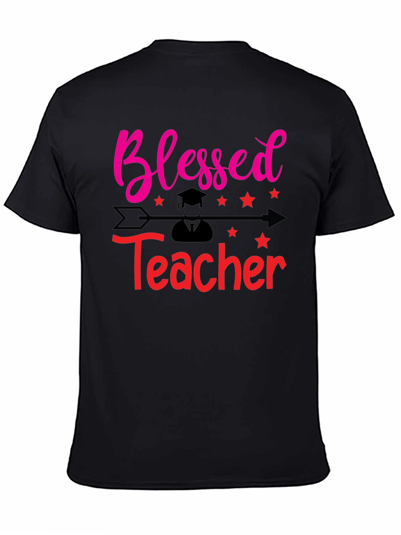 Blessed Teacher Graphic T-Shirt