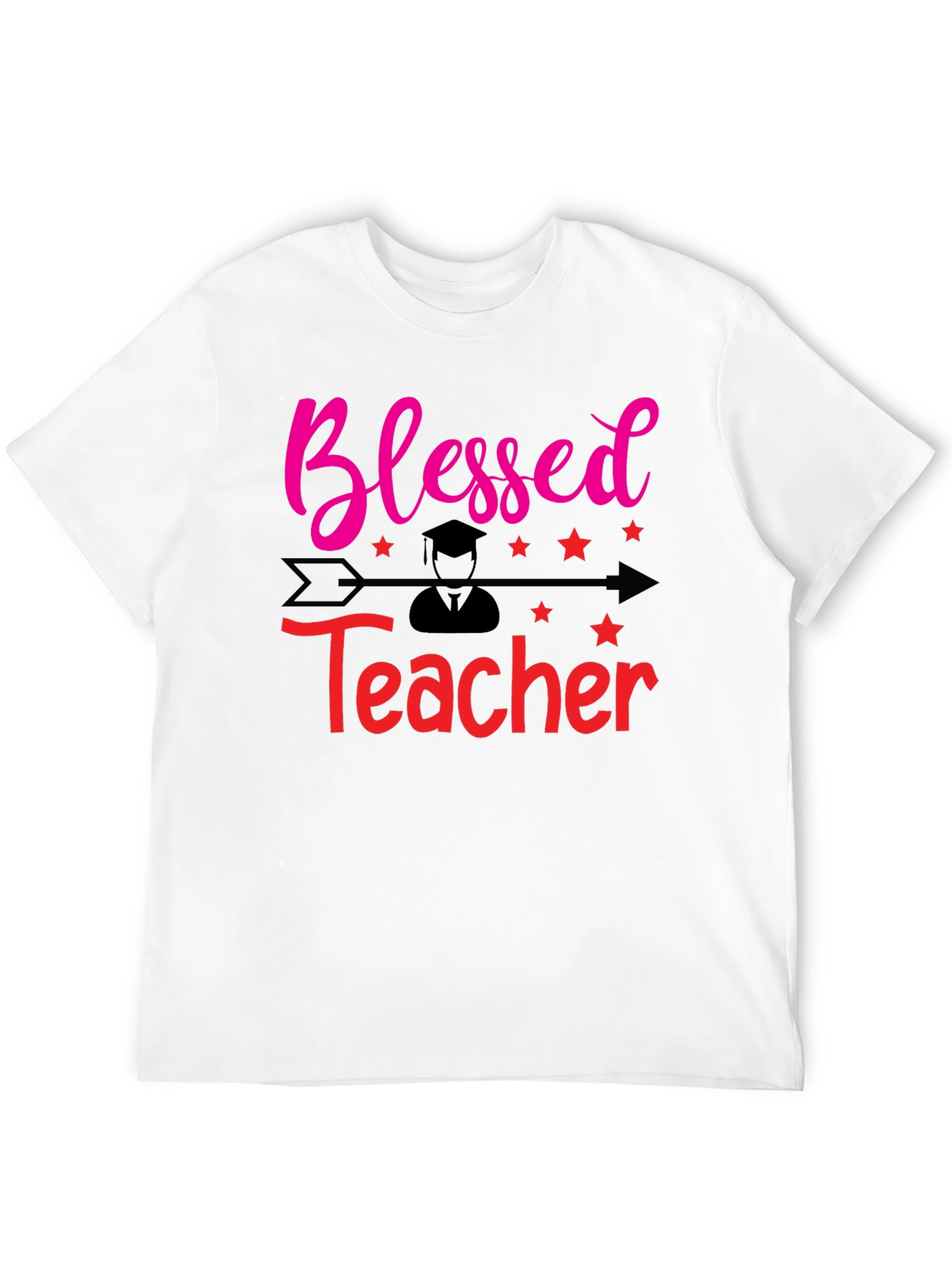 Blessed Teacher Graphic T-Shirt