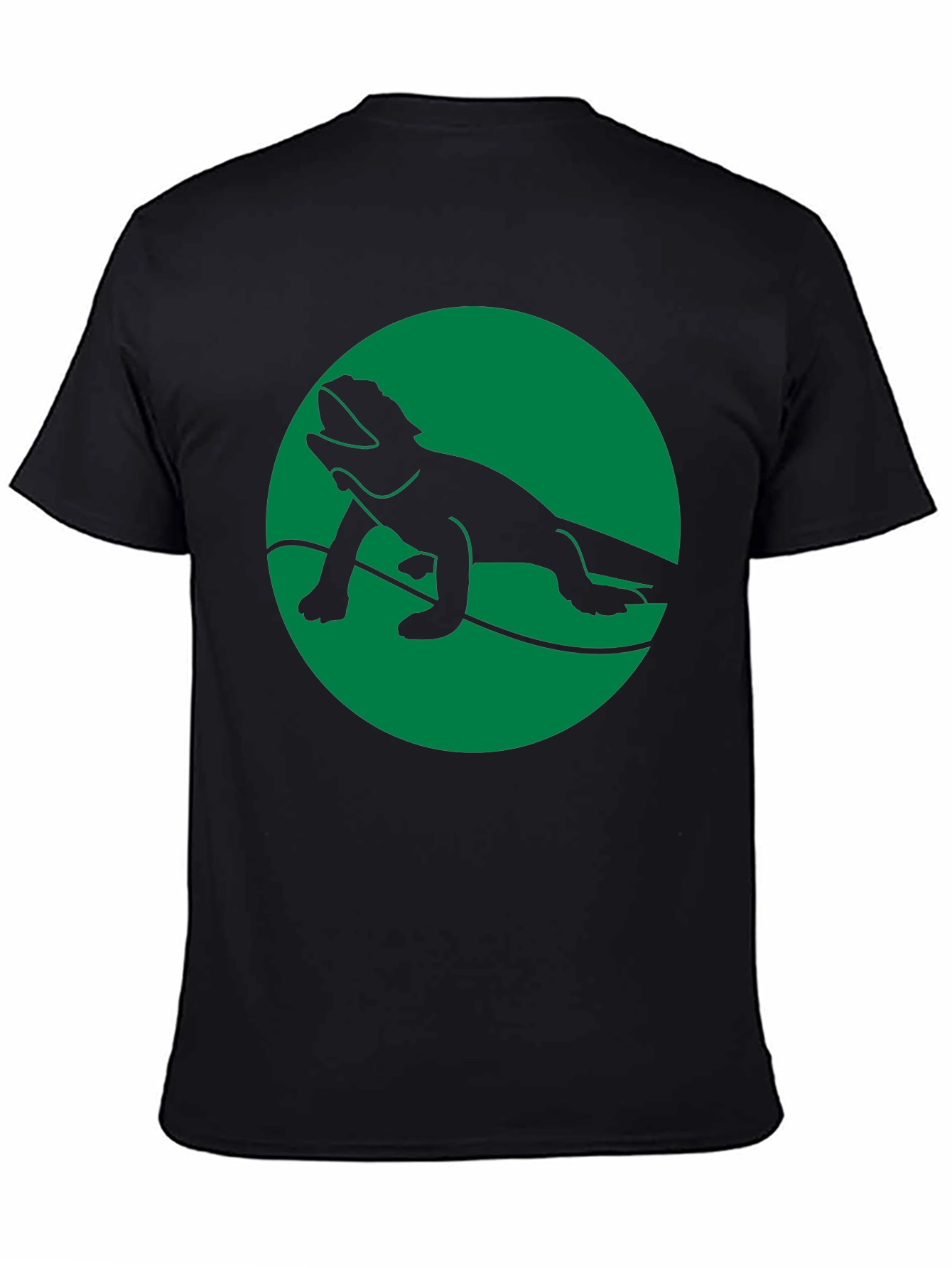 Lizard Graphic Black T-Shirt - Cool Reptile Design