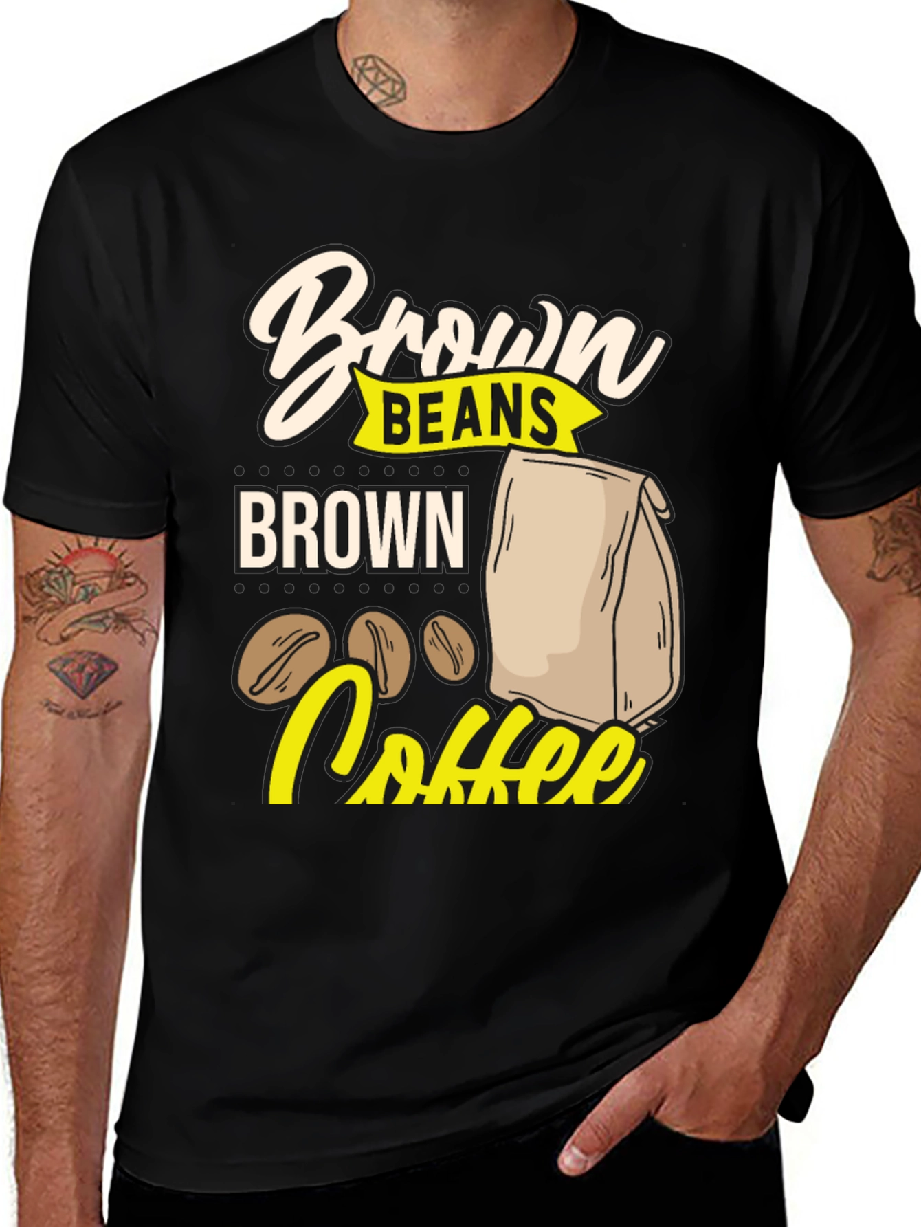 Brown Beans Coffee T-Shirt
