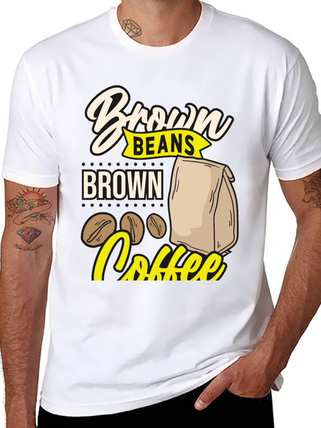 Brown Beans Coffee T-Shirt