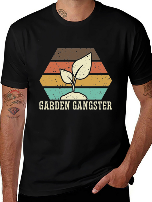 Garden Gangster T-Shirt - Gardening Humor Tee