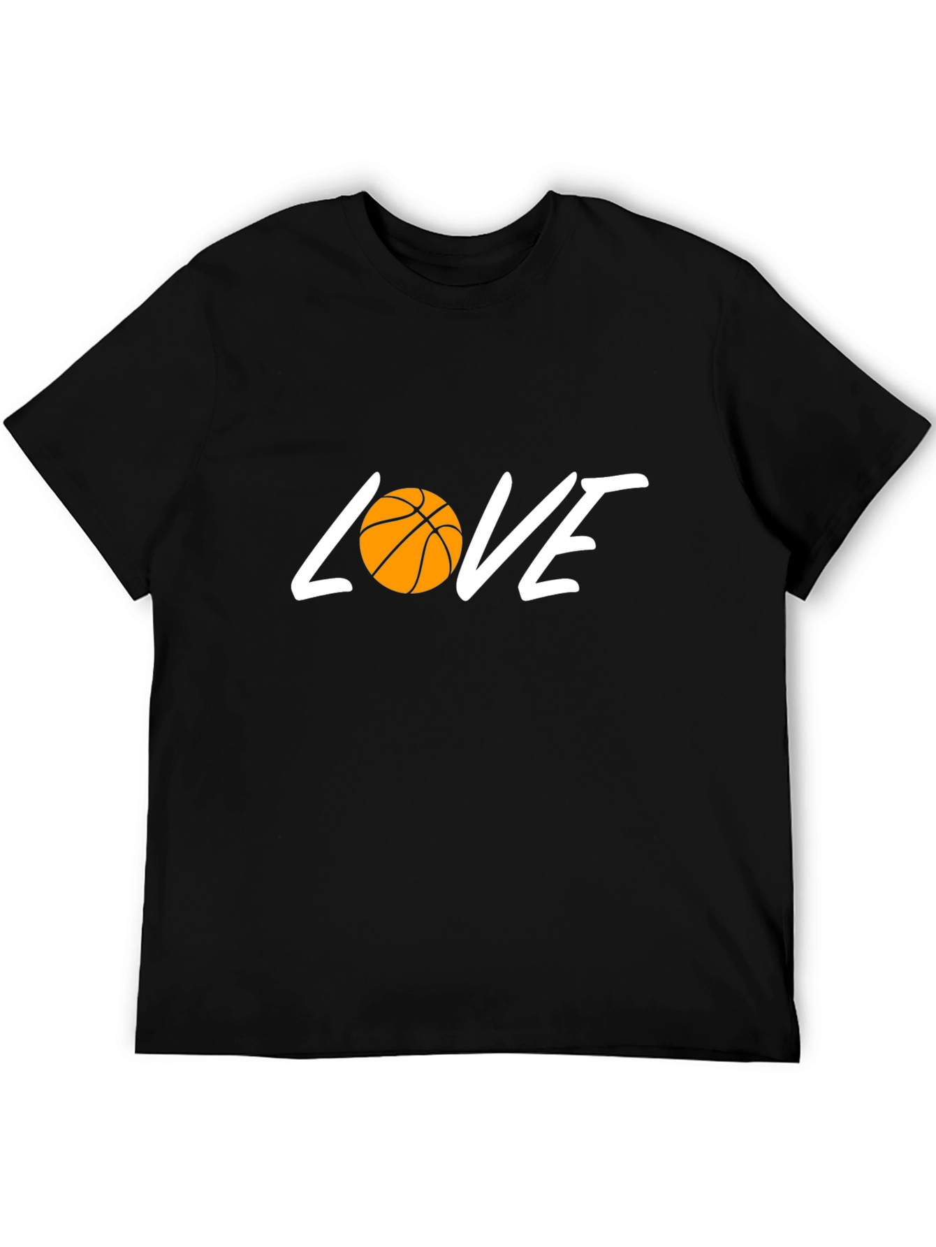 Basketball Love T-Shirt - Black
