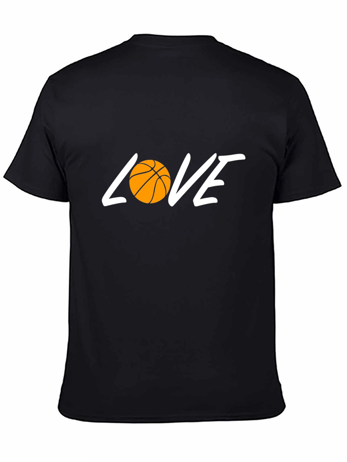 Basketball Love T-Shirt - Black