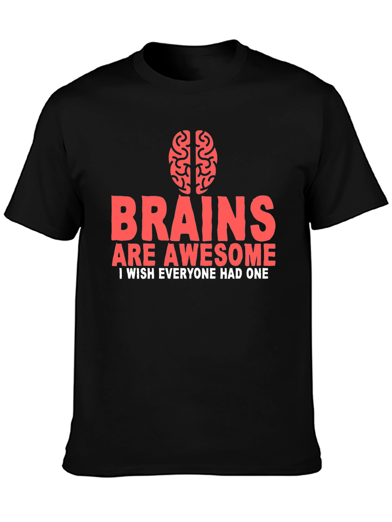 Brains Are Awesome Graphic Tee
