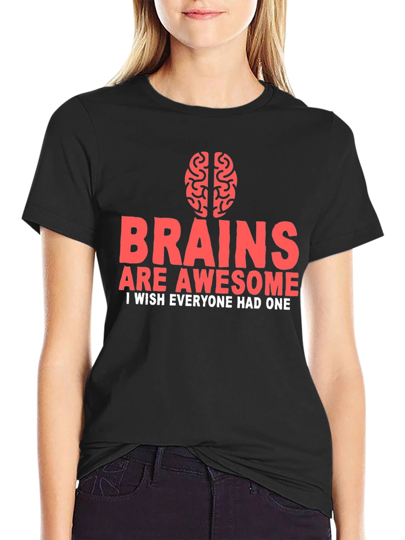 Brains Are Awesome Graphic Tee