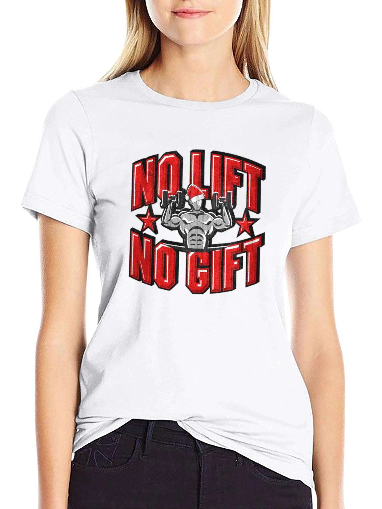 No Lift No Gift Christmas Gym Shirt