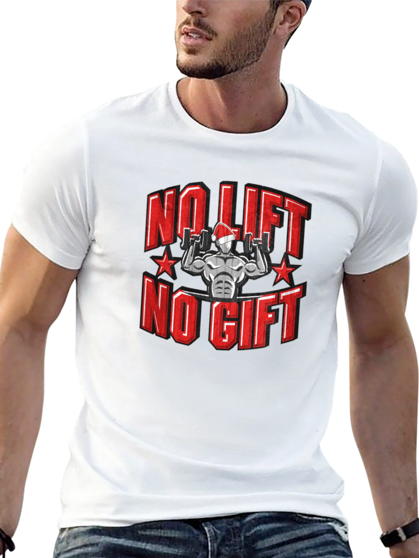 No Lift No Gift Christmas Gym Shirt