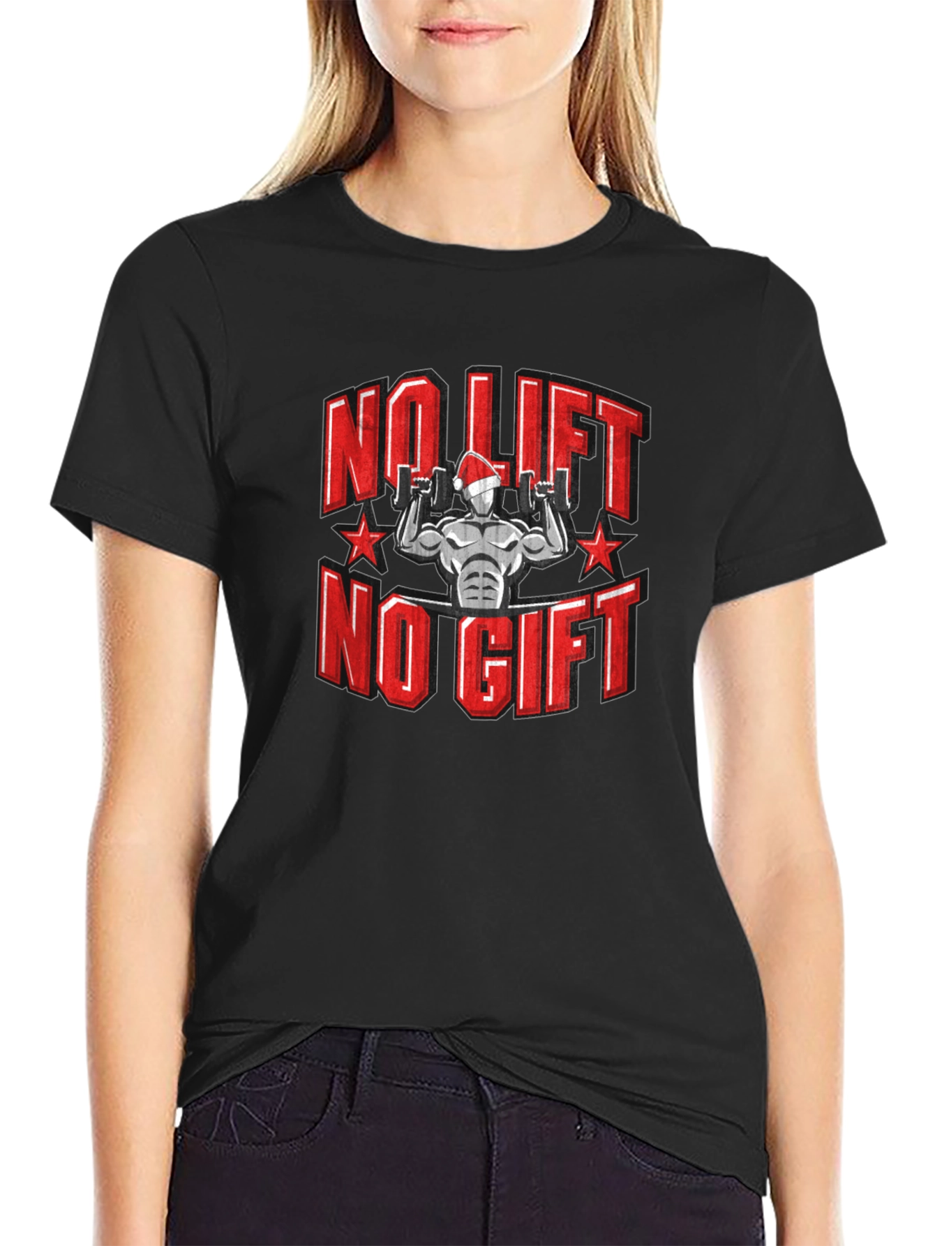 No Lift No Gift Christmas Gym Shirt