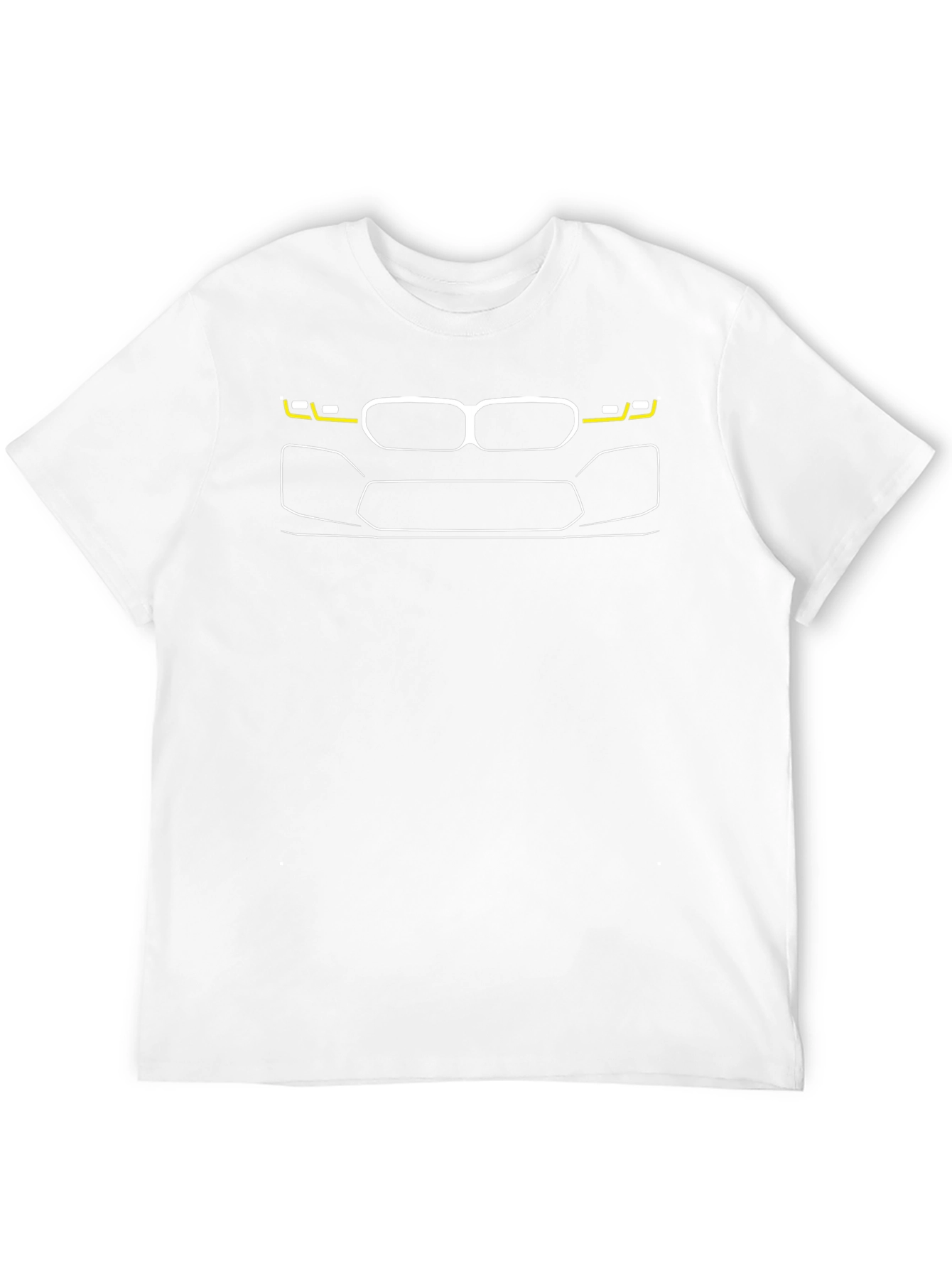 Black Car Front Graphic Tee