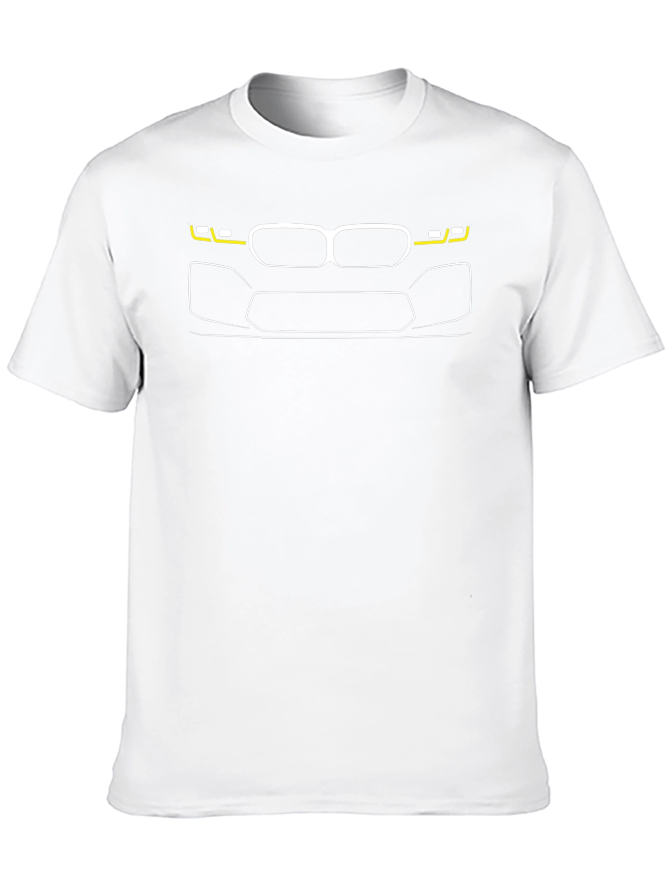 Black Car Front Graphic Tee