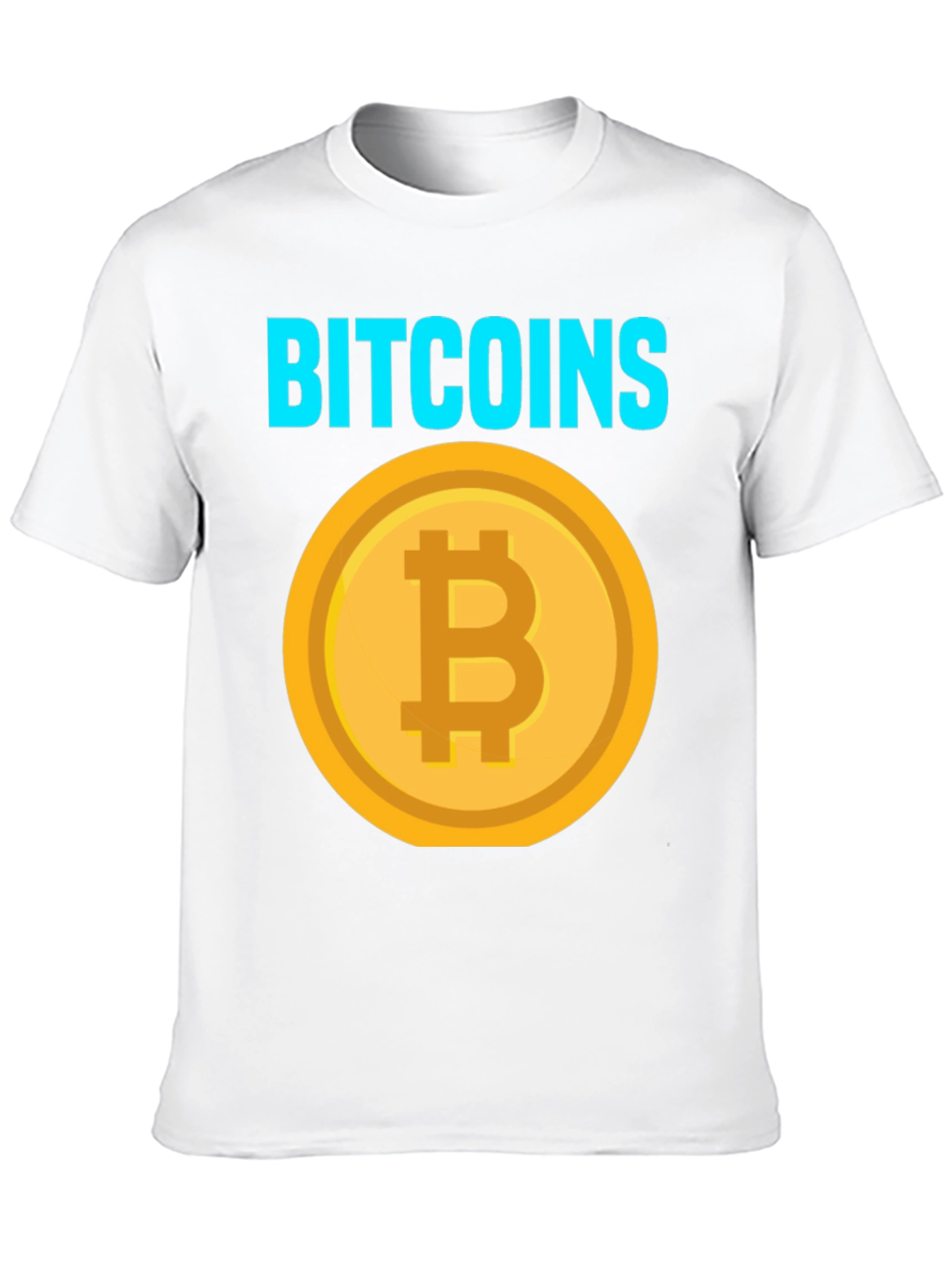 Bitcoin Cryptocurrency T-Shirt - Black