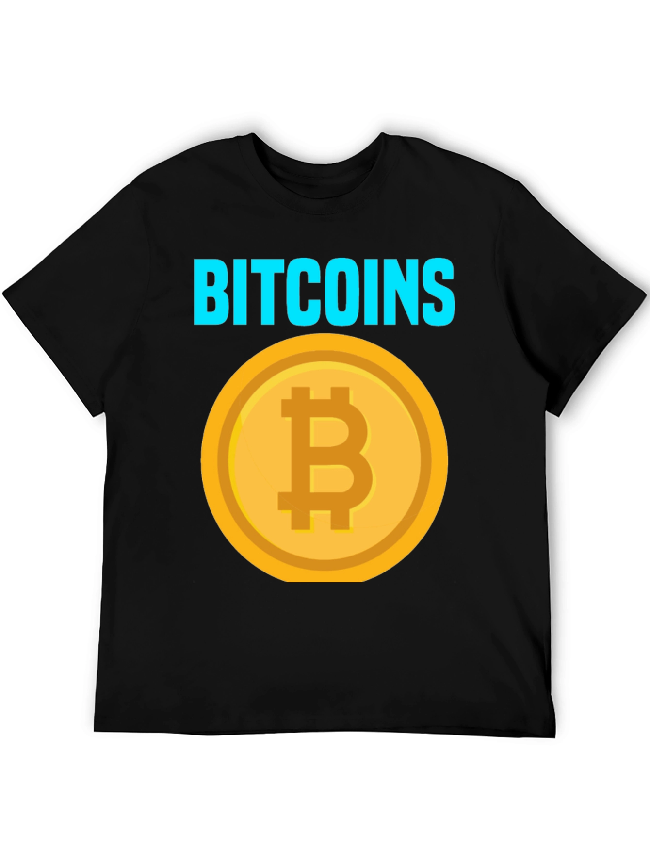 Bitcoin Cryptocurrency T-Shirt - Black
