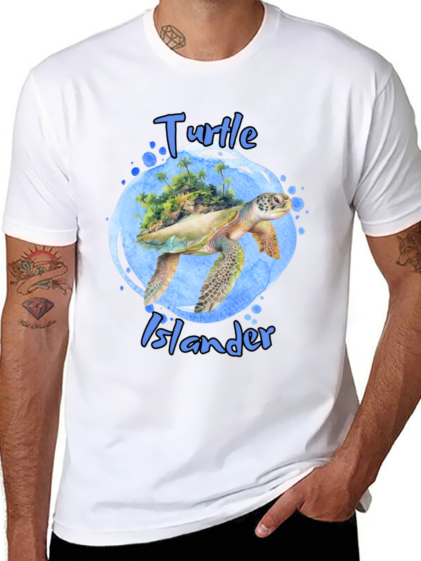 Turtle Islander Graphic T-Shirt