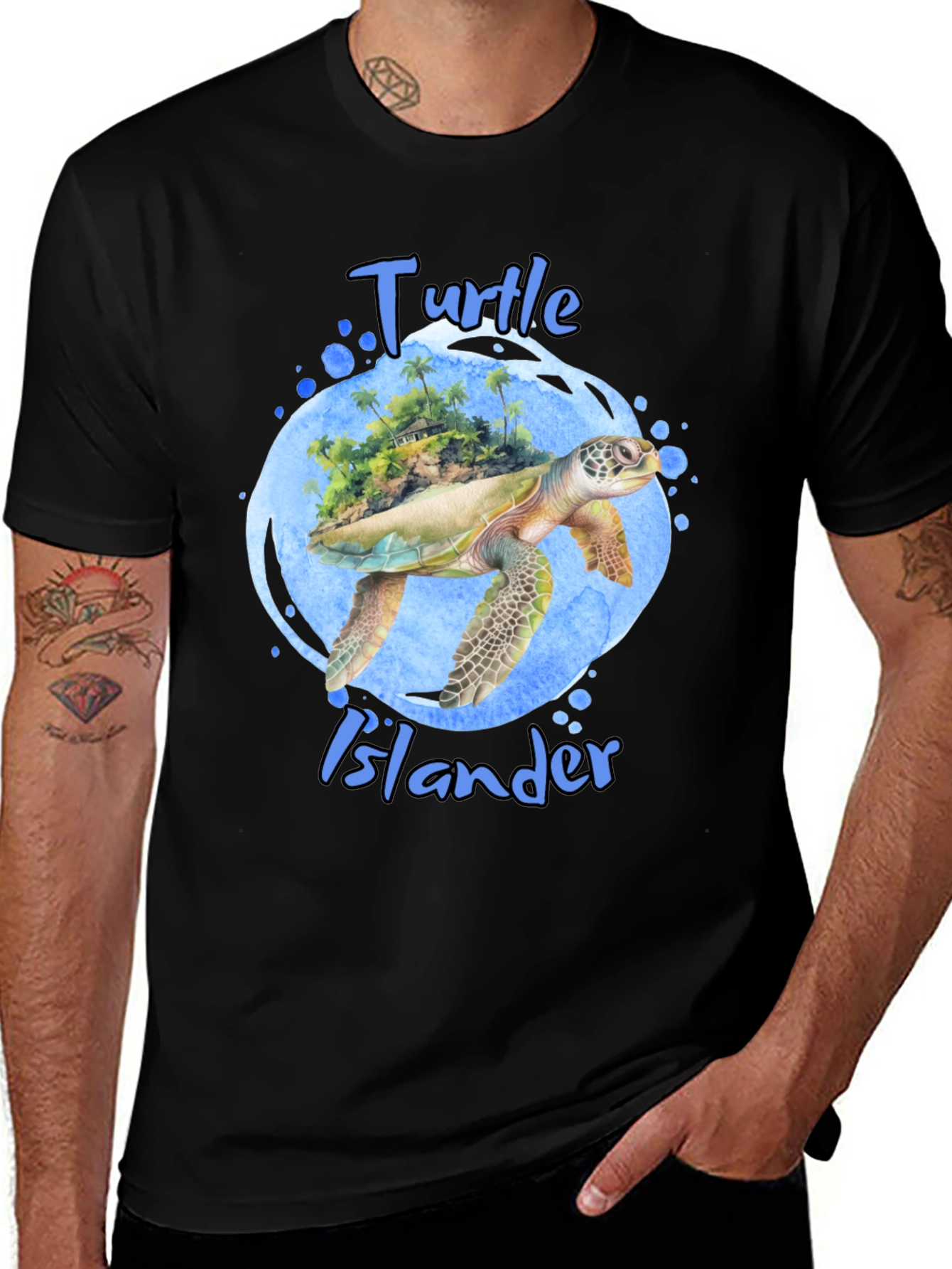 Turtle Islander Graphic T-Shirt