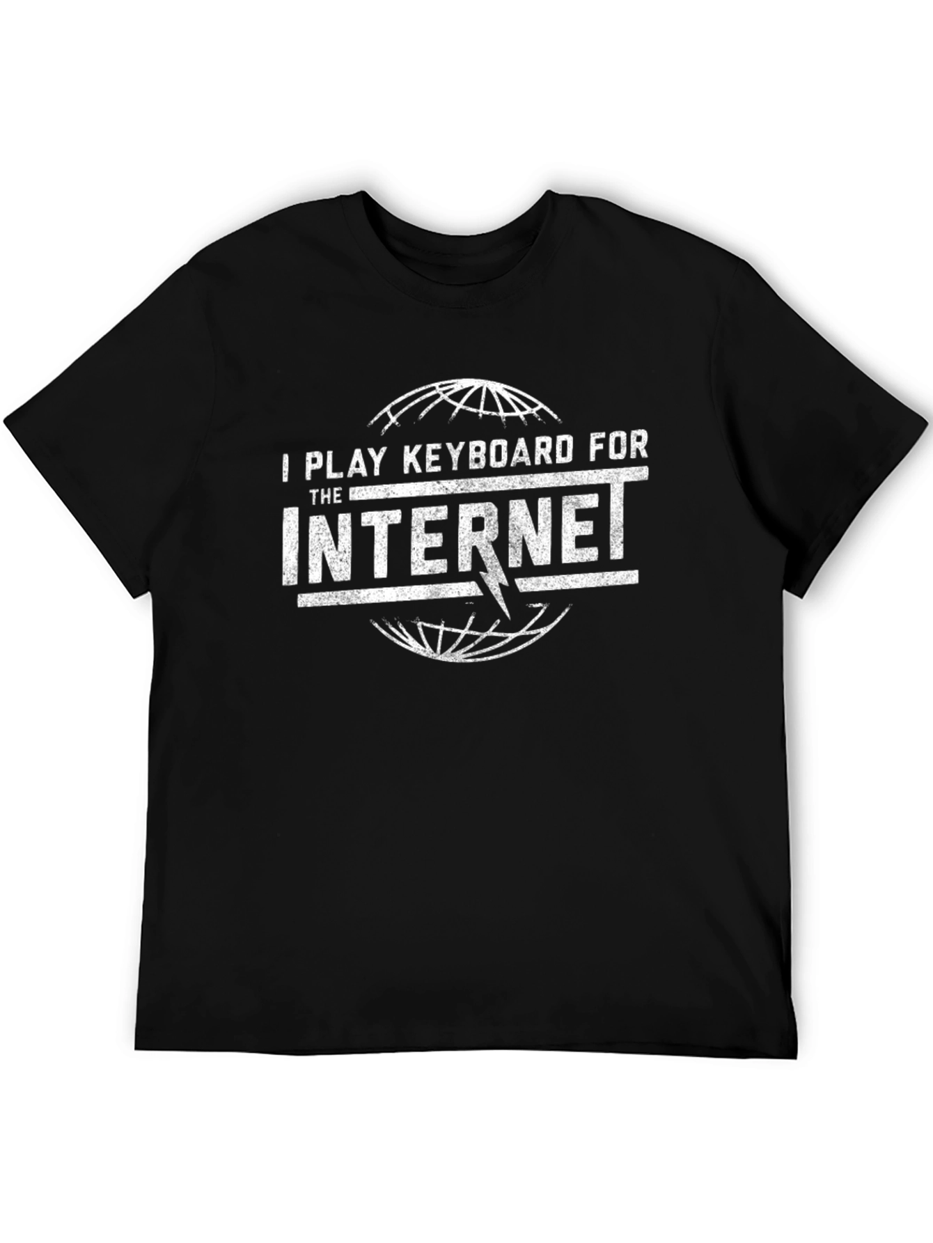I Play Keyboard For The Internet Graphic T-Shirt