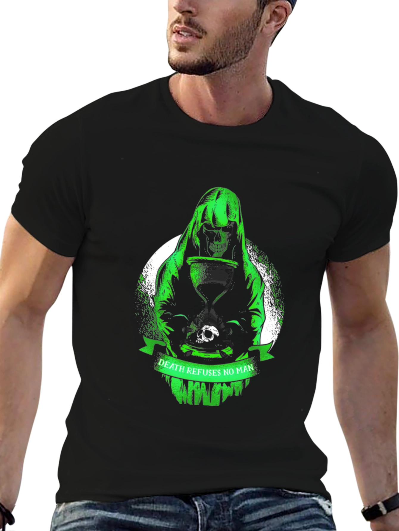 Death Refuses No Man Graphic T-Shirt