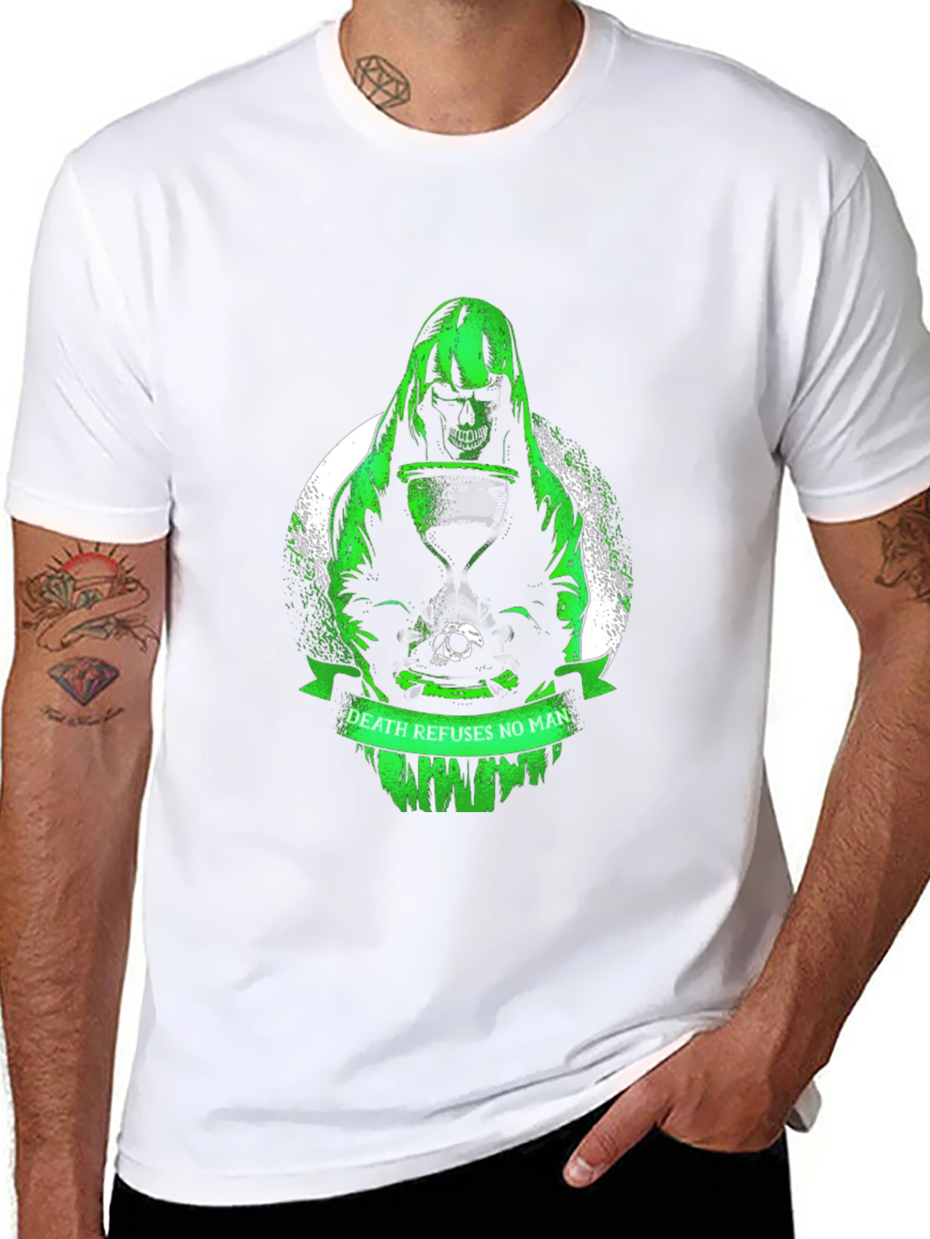 Death Refuses No Man Graphic T-Shirt