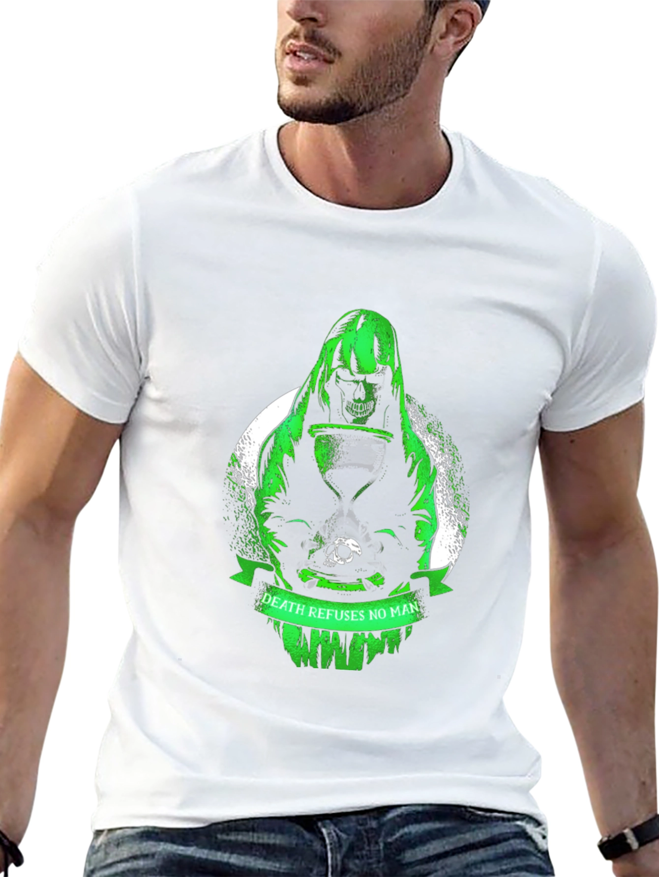 Death Refuses No Man Graphic T-Shirt