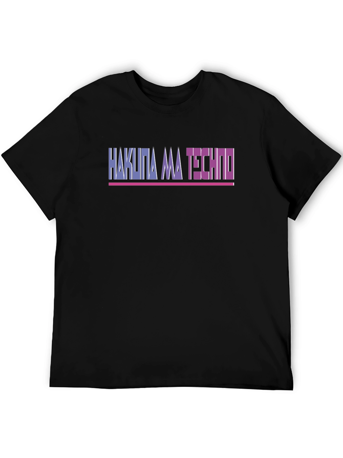 Hakuna Ma Techno T-Shirt - Black
