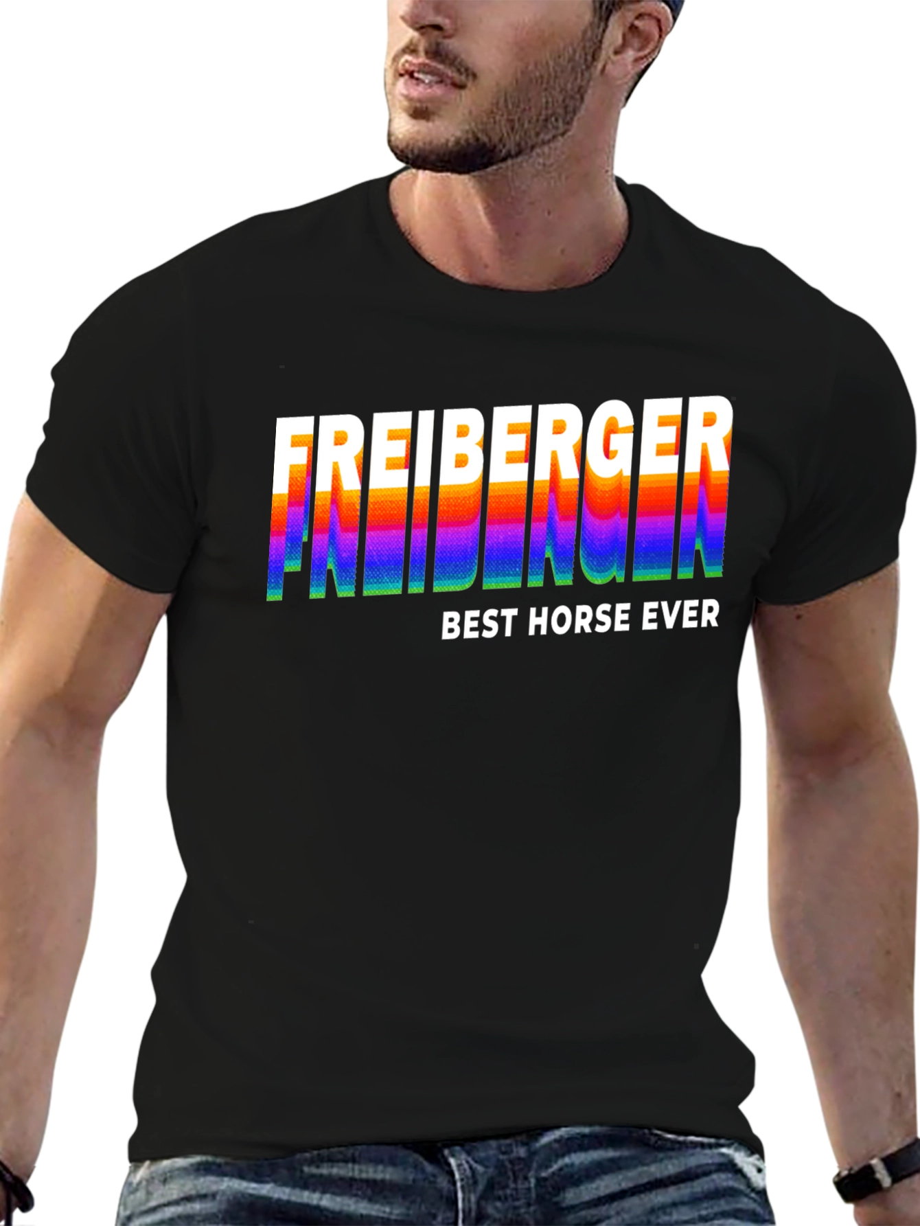 Freiberger Best Horse Ever Black T-Shirt