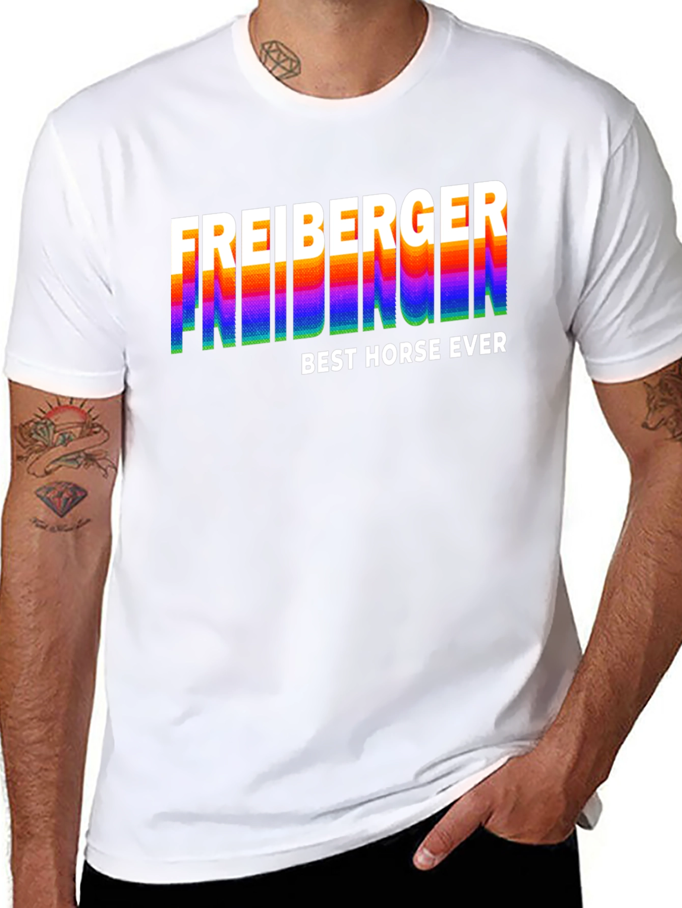 Freiberger Best Horse Ever Black T-Shirt