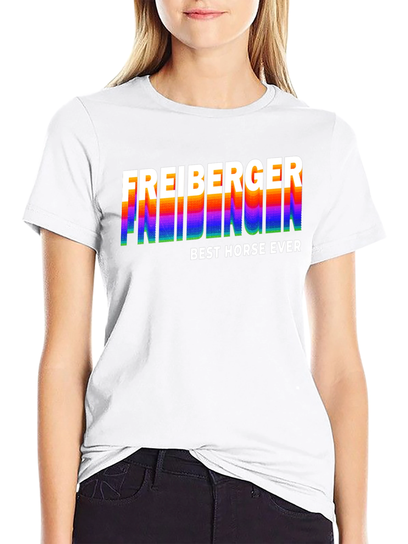 Freiberger Best Horse Ever Black T-Shirt
