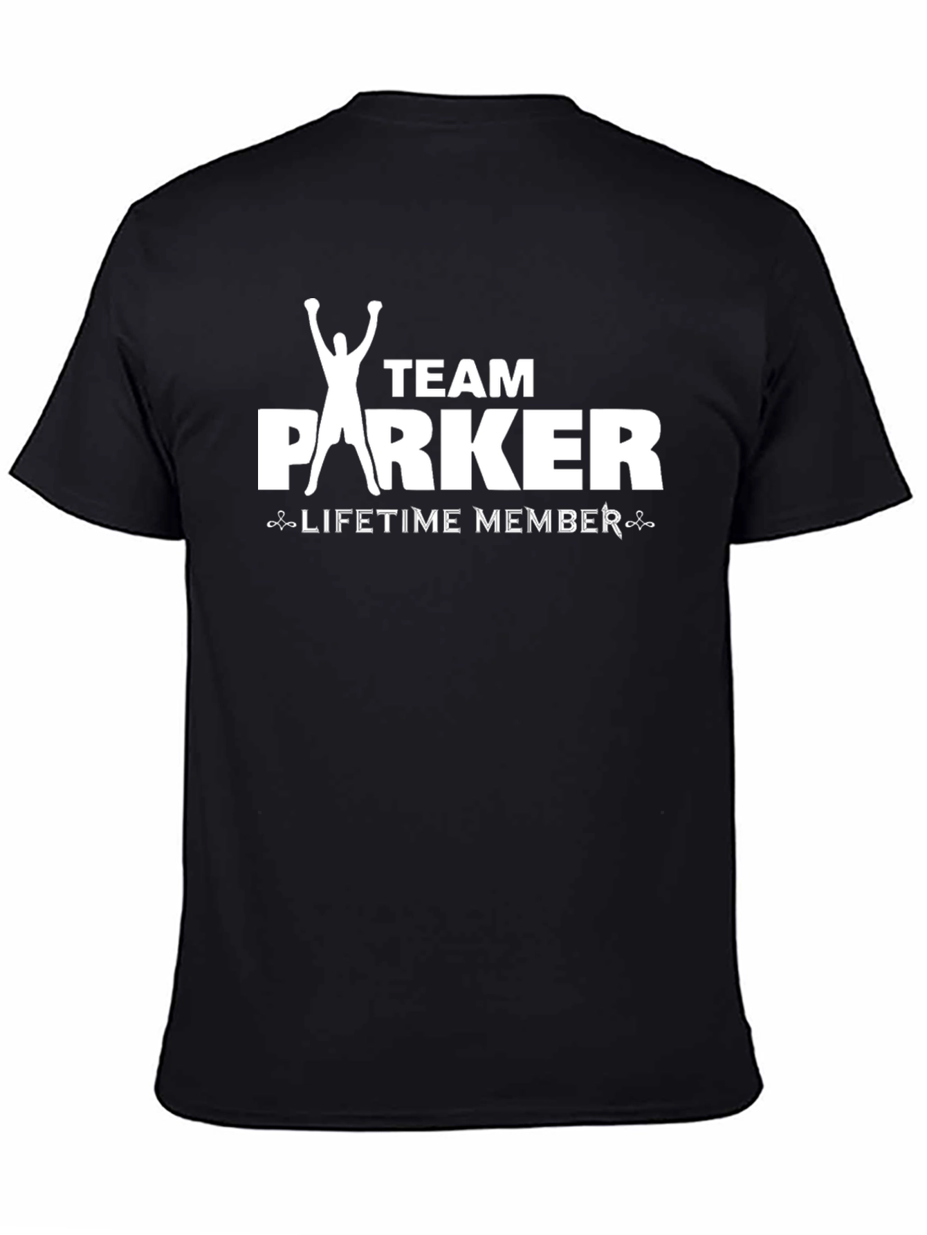 Team Parker Lifetime Member Black T-Shirt