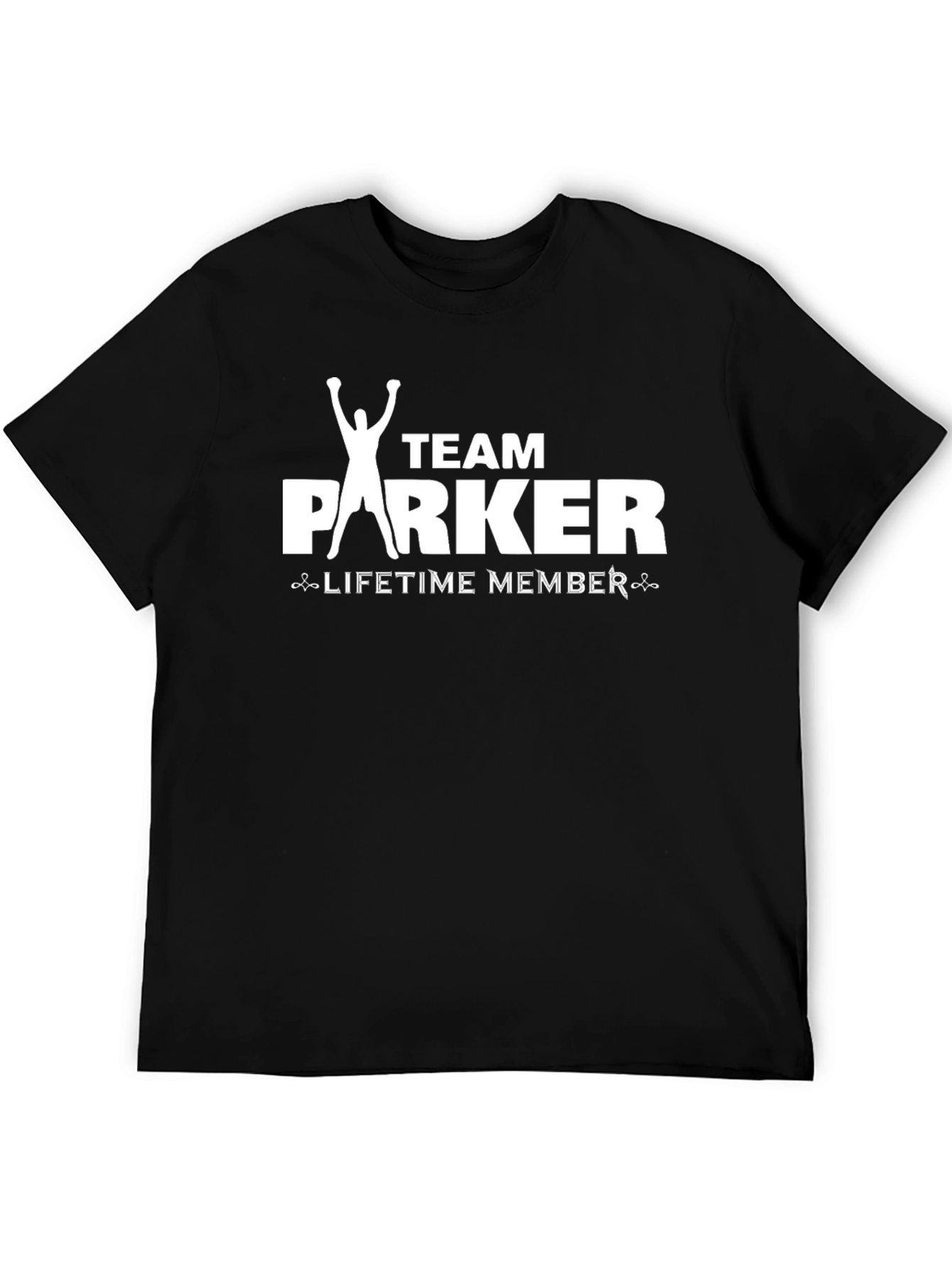 Team Parker Lifetime Member Black T-Shirt
