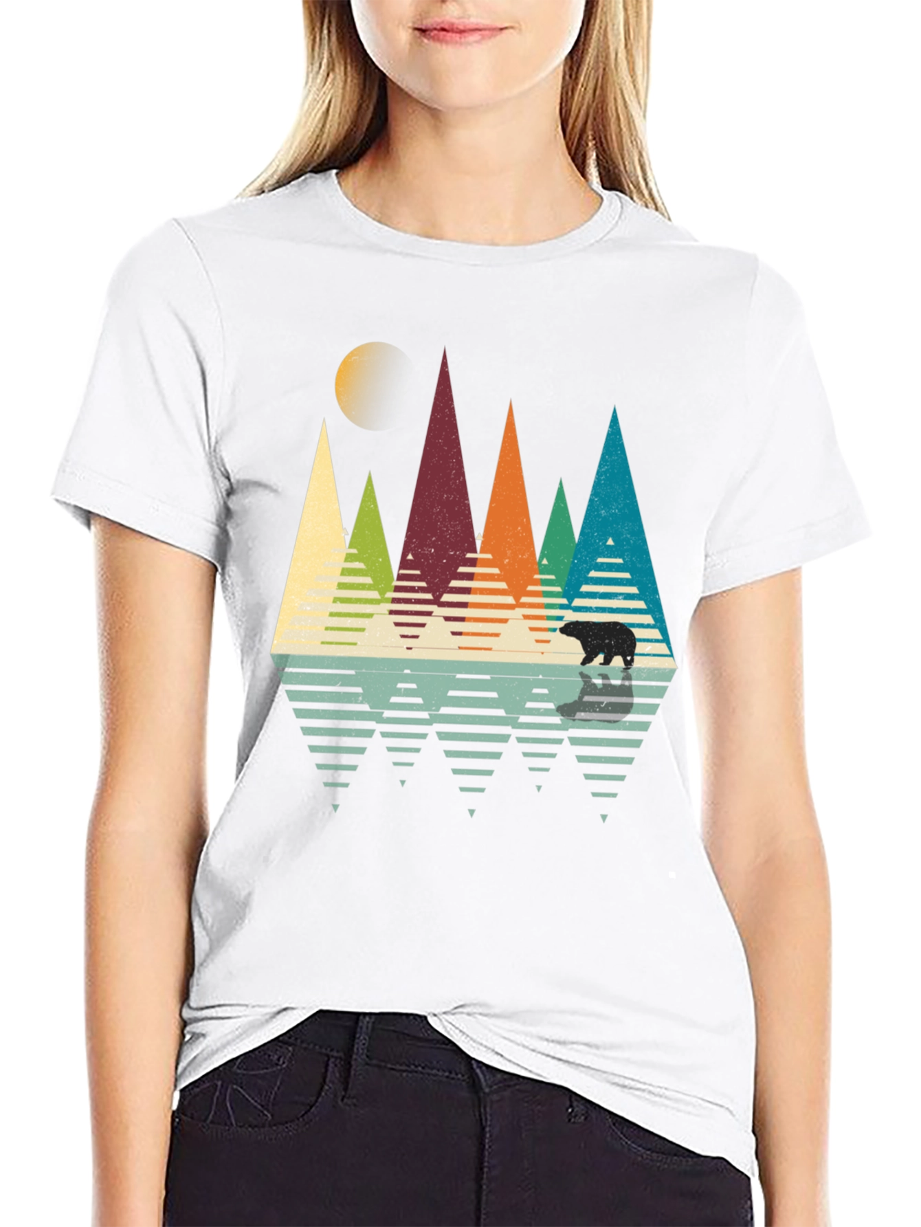 Retro Mountain Bear T-Shirt