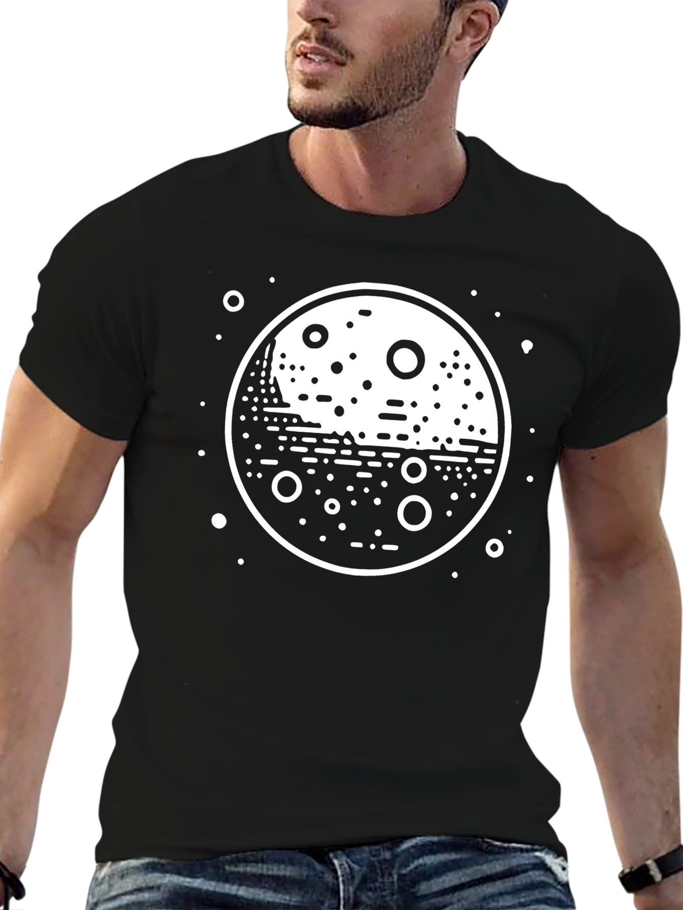 Black Moon Graphic T-Shirt
