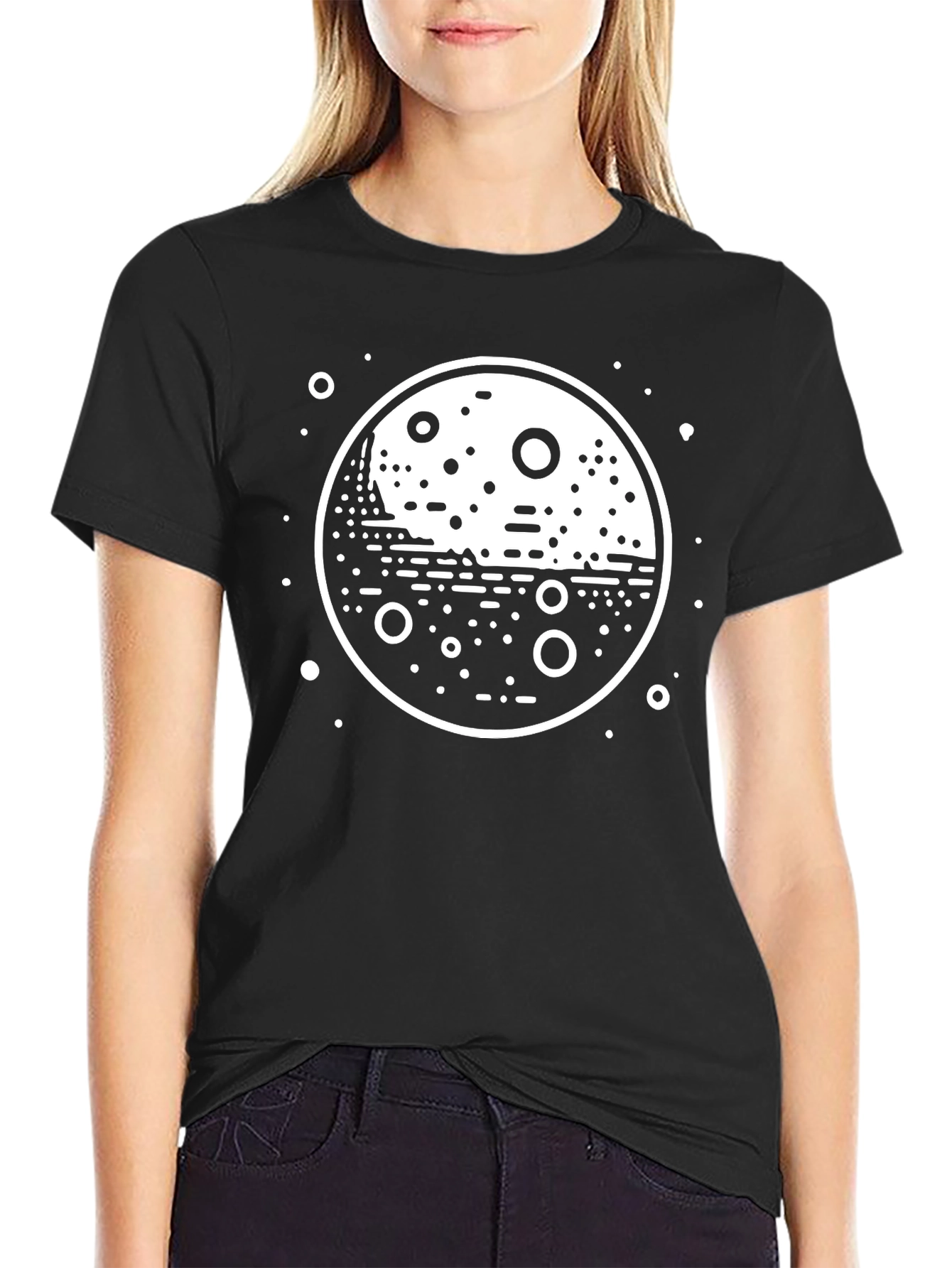 Black Moon Graphic T-Shirt