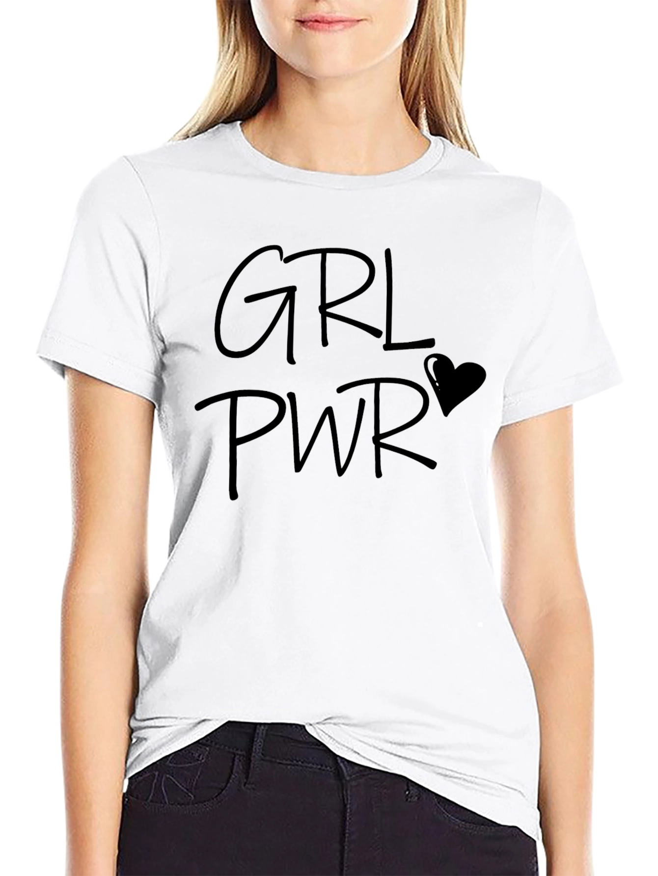 GRL PWR Graphic Tee - Empowering Womens T-Shirt