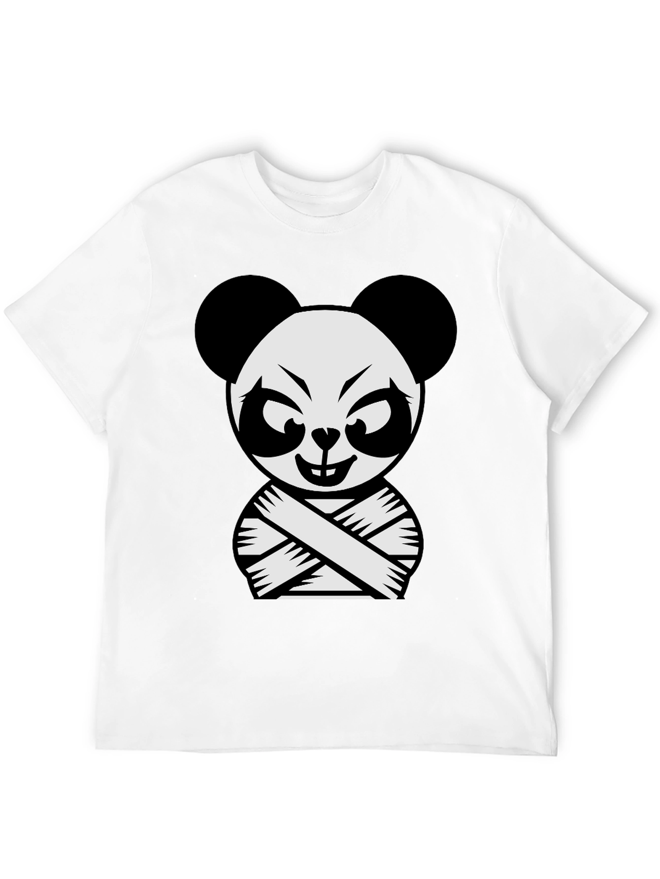 Crazy Panda Graphic T-Shirt